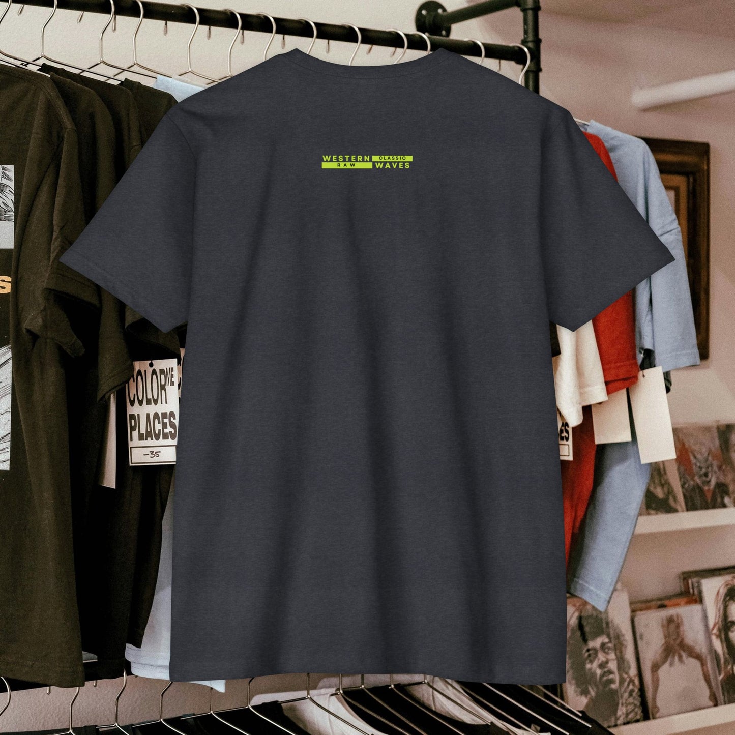 Unisex CVC Jersey T-shirt_ 16 June 2025_ Limited Edition Casual Fashion by WesternWaves: