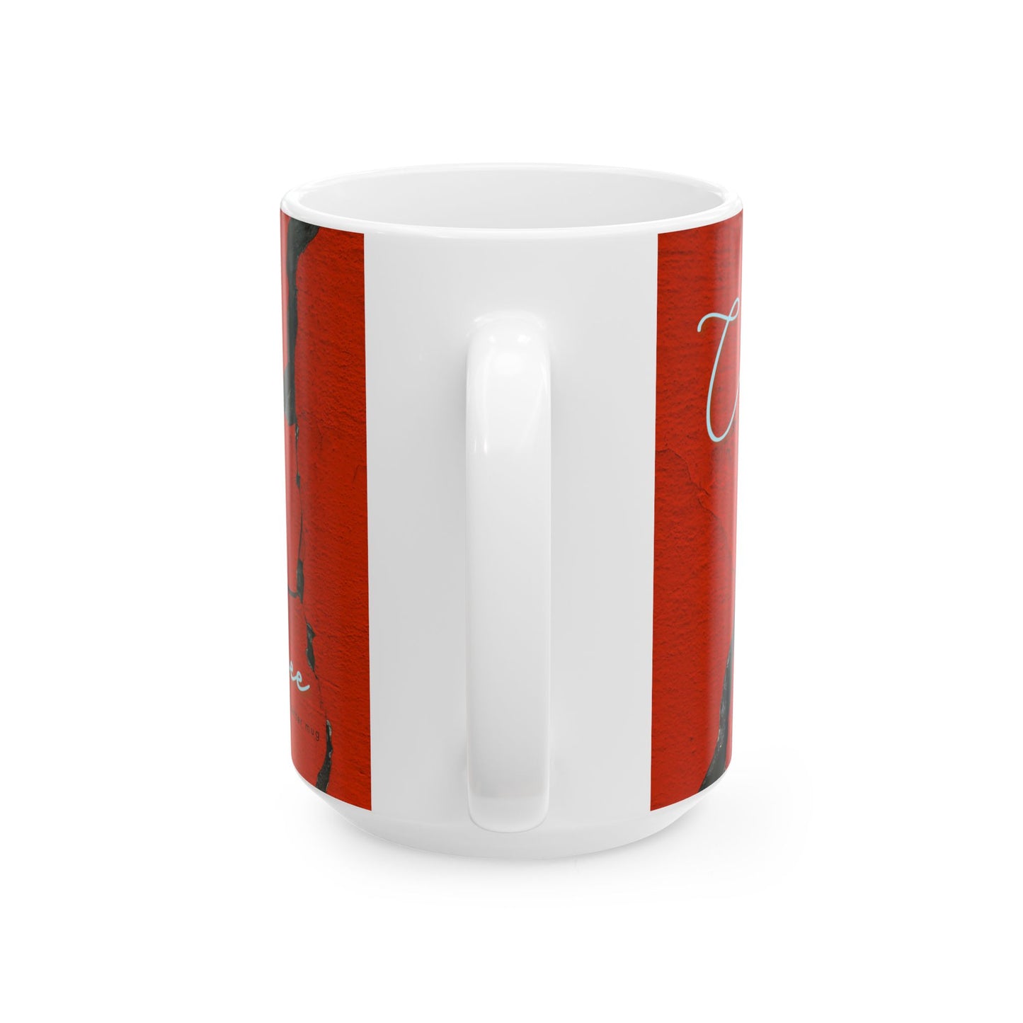 Ceramic Mug (11oz, 15oz)_ N3+ Series CM11, 15OZ PT2WW009_ Limited Edition Ceramic Masterpiece by WesternWaves: