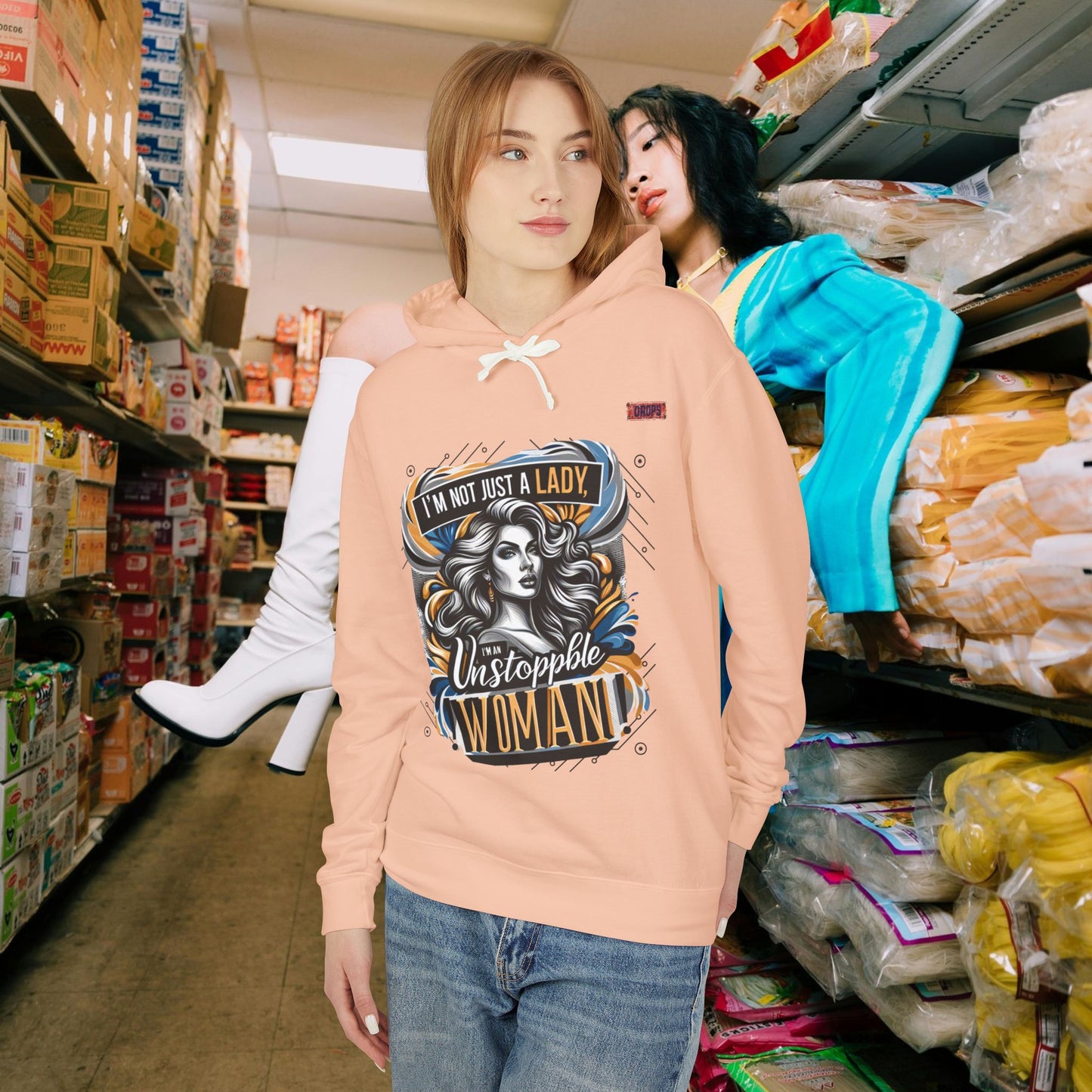 Unisex Lightweight Hooded Sweatshirt_ Series N8+ USMH PT2WW001_ SHD 004_ Limited Edition by WesternWaves: