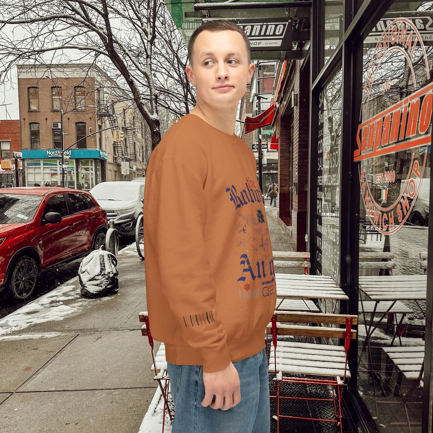 Unisex Lightweight Crewneck Sweatshirt_ N3+ Series ULWCSS PT2WW012_ Limited Edition Unparalleled Quality by WesternWaves: