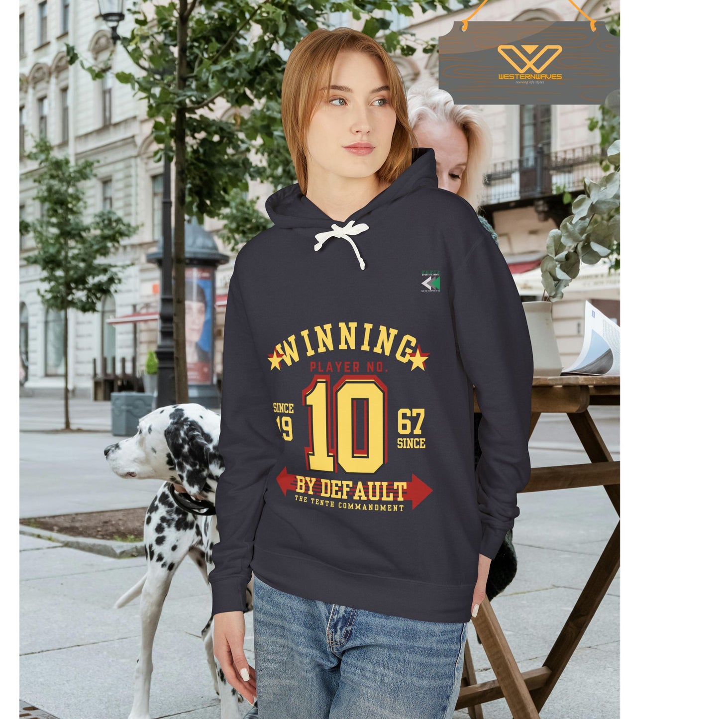 Unisex Lightweight Hooded Sweatshirt – N2 Series USLWHSS PT2WW021_ Limited Edition Crafted Comfort by WesternWaves: