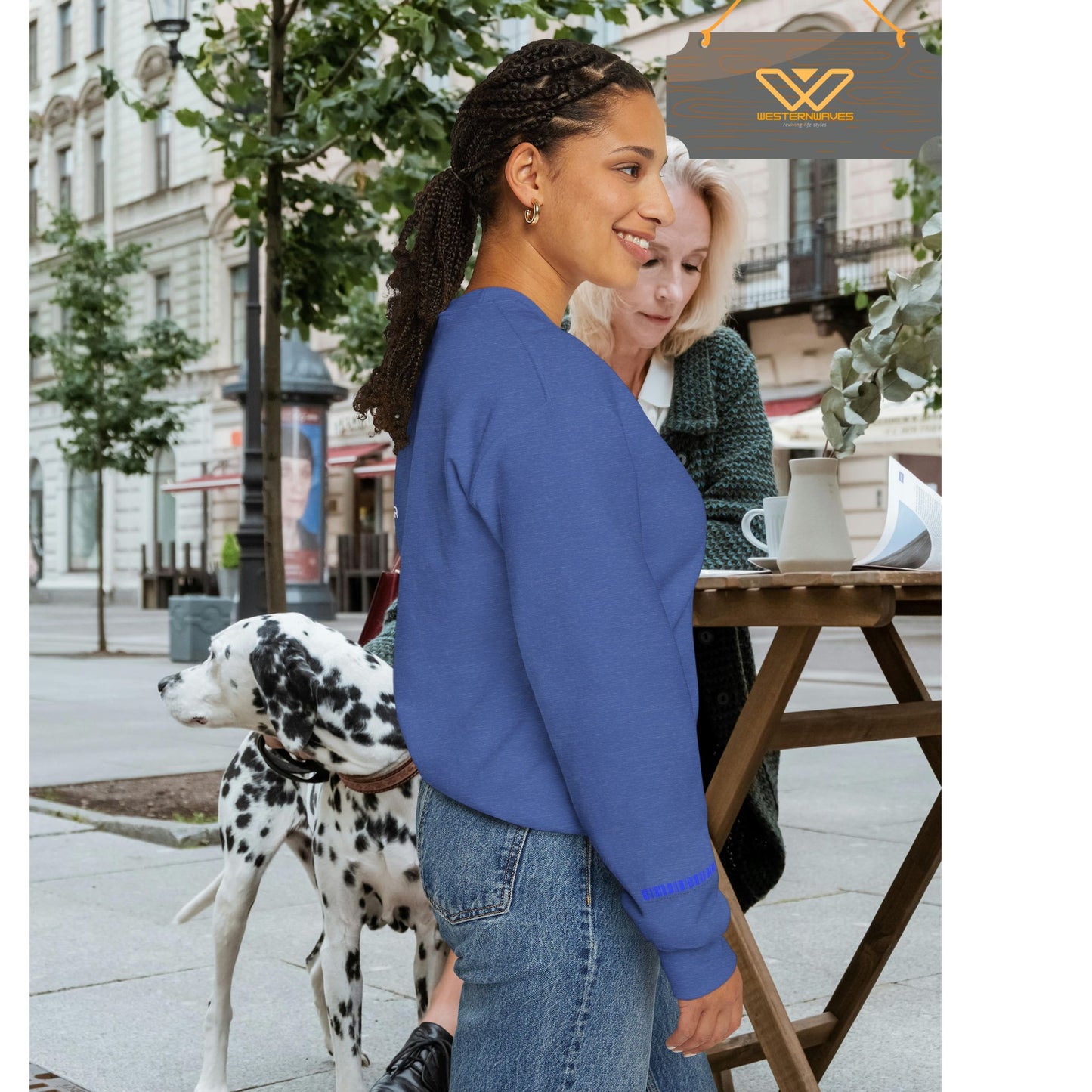 Unisex Heavy Blend™ Crewneck Sweatshirt_ N3+ Series UHBCSS PT2WW032_ Limited Edition Pure Luxury By WesternWaves: