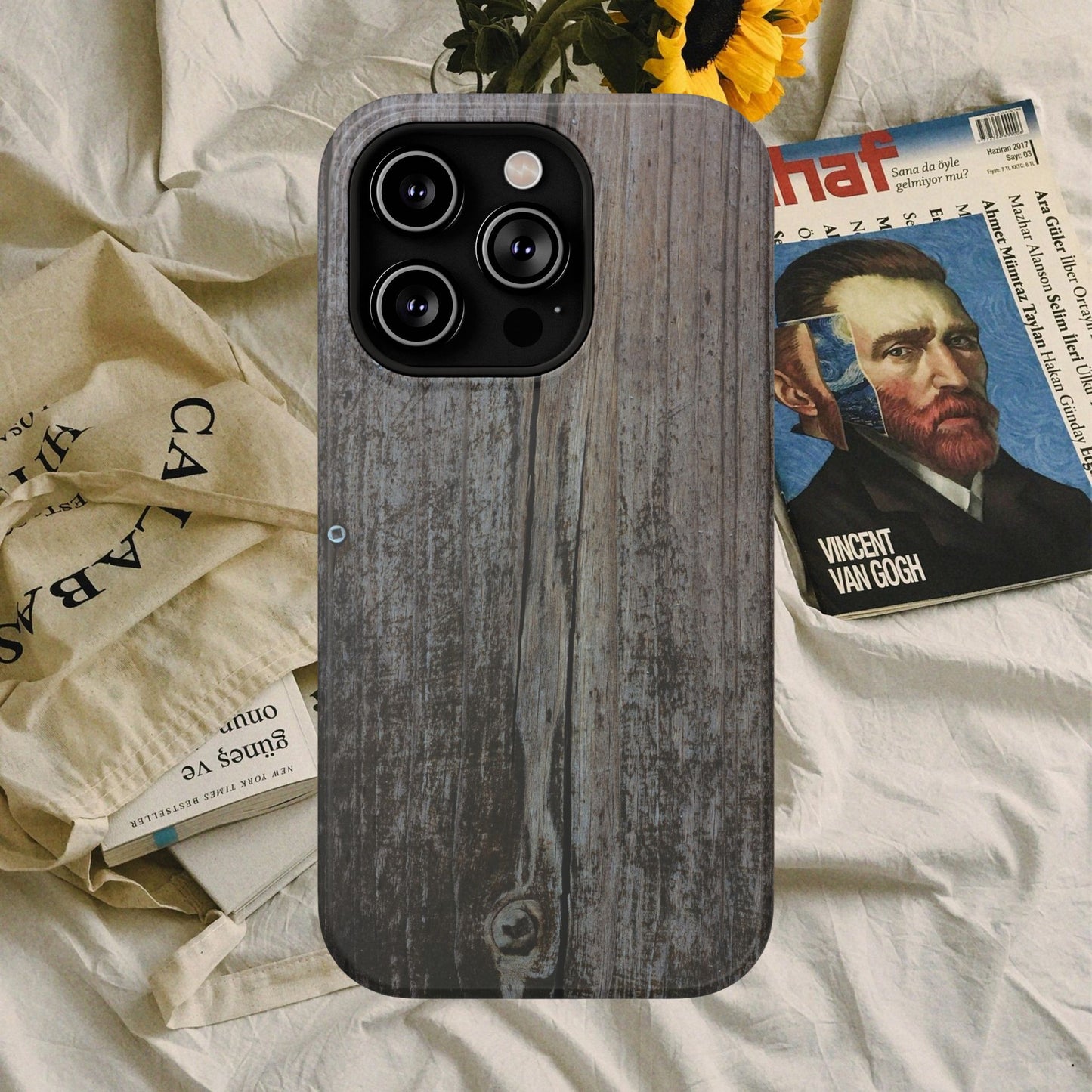 Impact-Resistant Tough Cases_ iPhone Case_ Series N8+ TCPCASE PT2WW006_ Limited Edition Wooden Grain Phone Case for iPhones by WesternWaves: