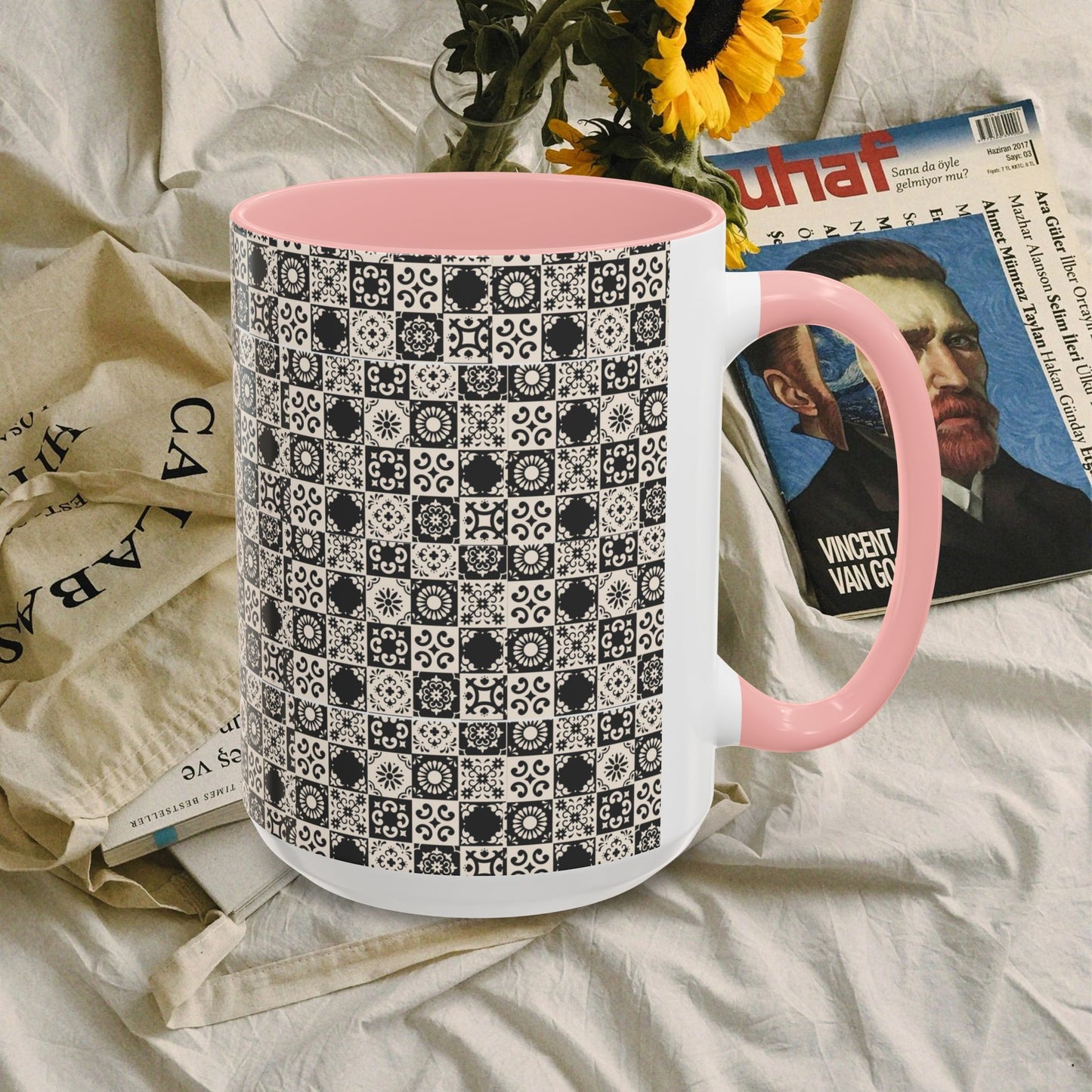 11oz Accent Mug_ N2 Series 11OZACM PT2WW001_ Limited Edition Perfect Blend of Style by WesternWaves: