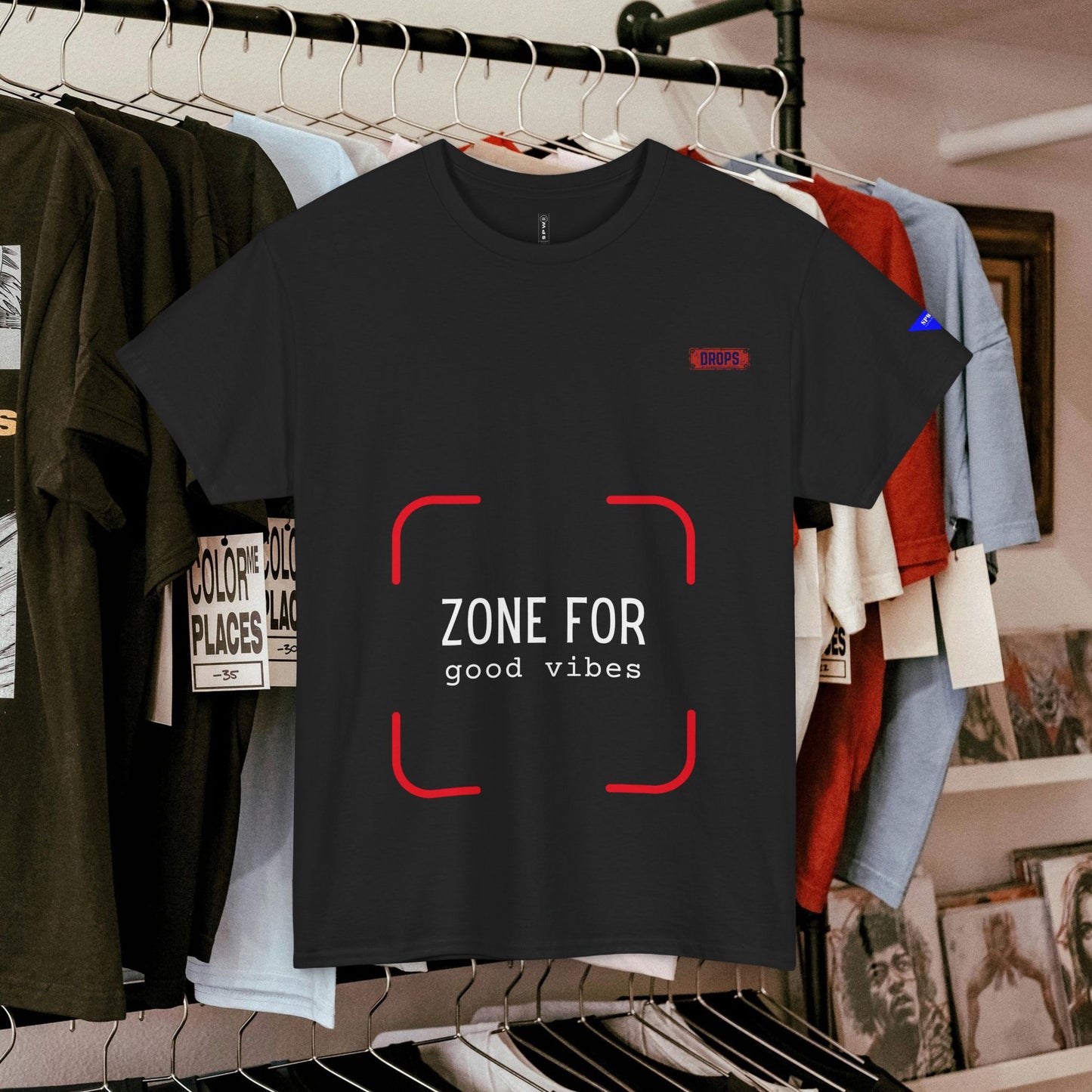 Unisex Heavy Cotton Tee_ 20 July 2025_ Limited Edition Unique Summer Wear_ by WesternWaves: