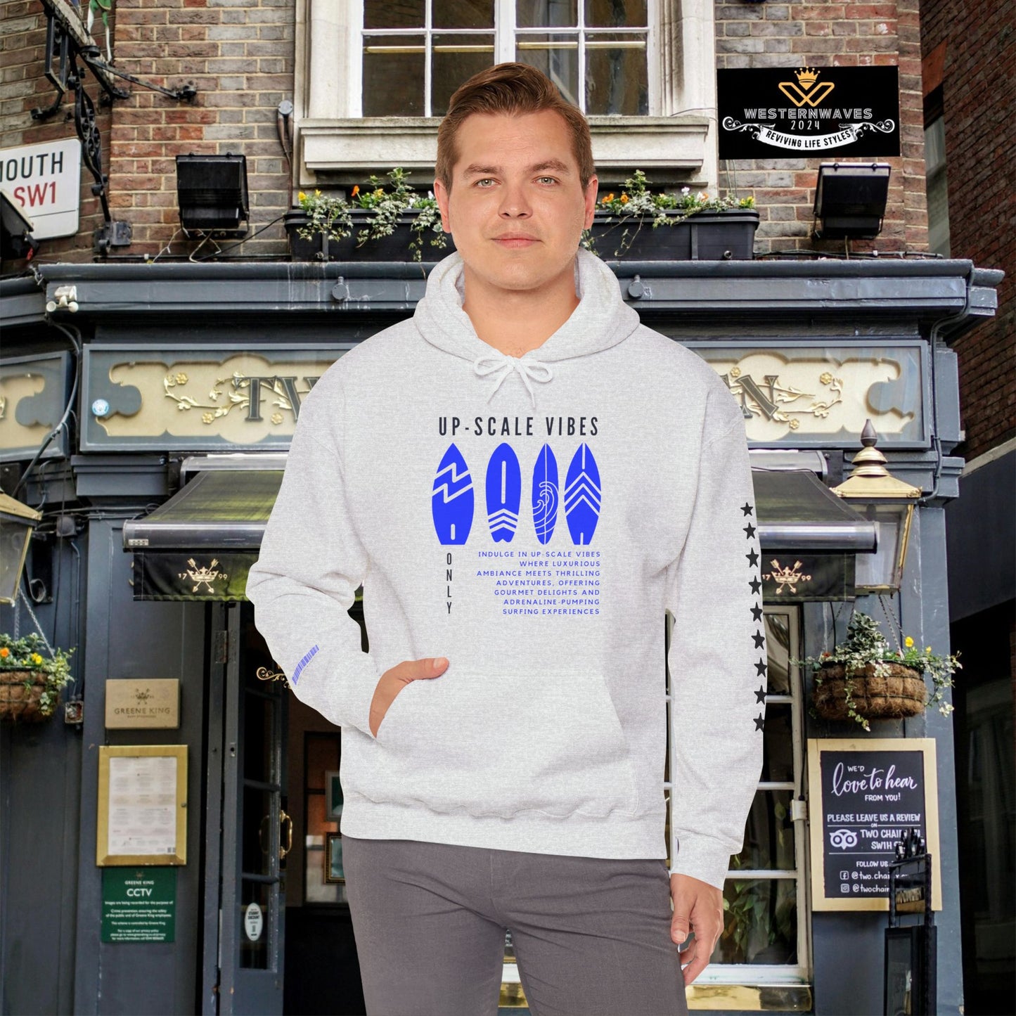 Unisex Heavy Blend™ Crewneck Sweatshirt_ N3+ Series UHBCSS PT2WW008_ Limited Edition Comfort & Style by WesternWaves: