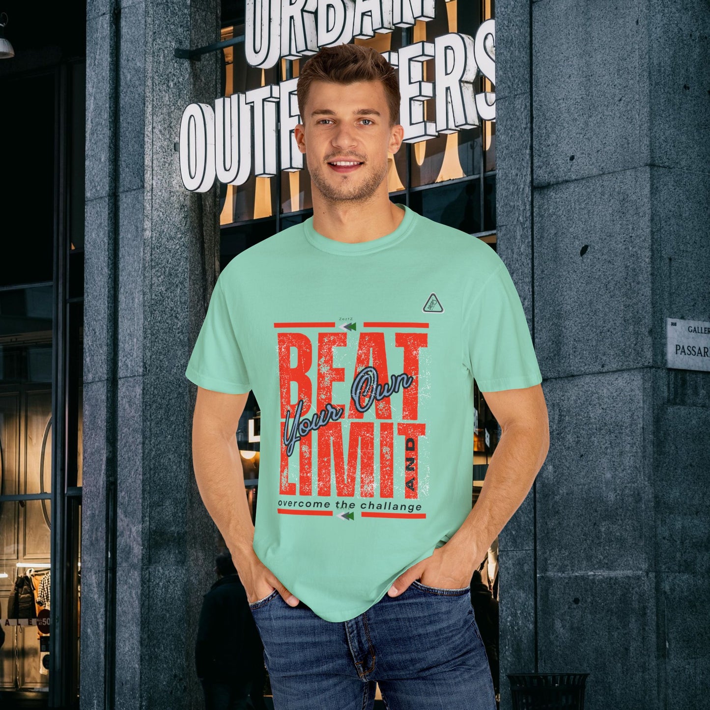 Unisex Garment-Dyed T-shirt_ N2 Series USGDTS PT2WW002_ Comfort Colors 1717_ WesternWaves Limited Edition: