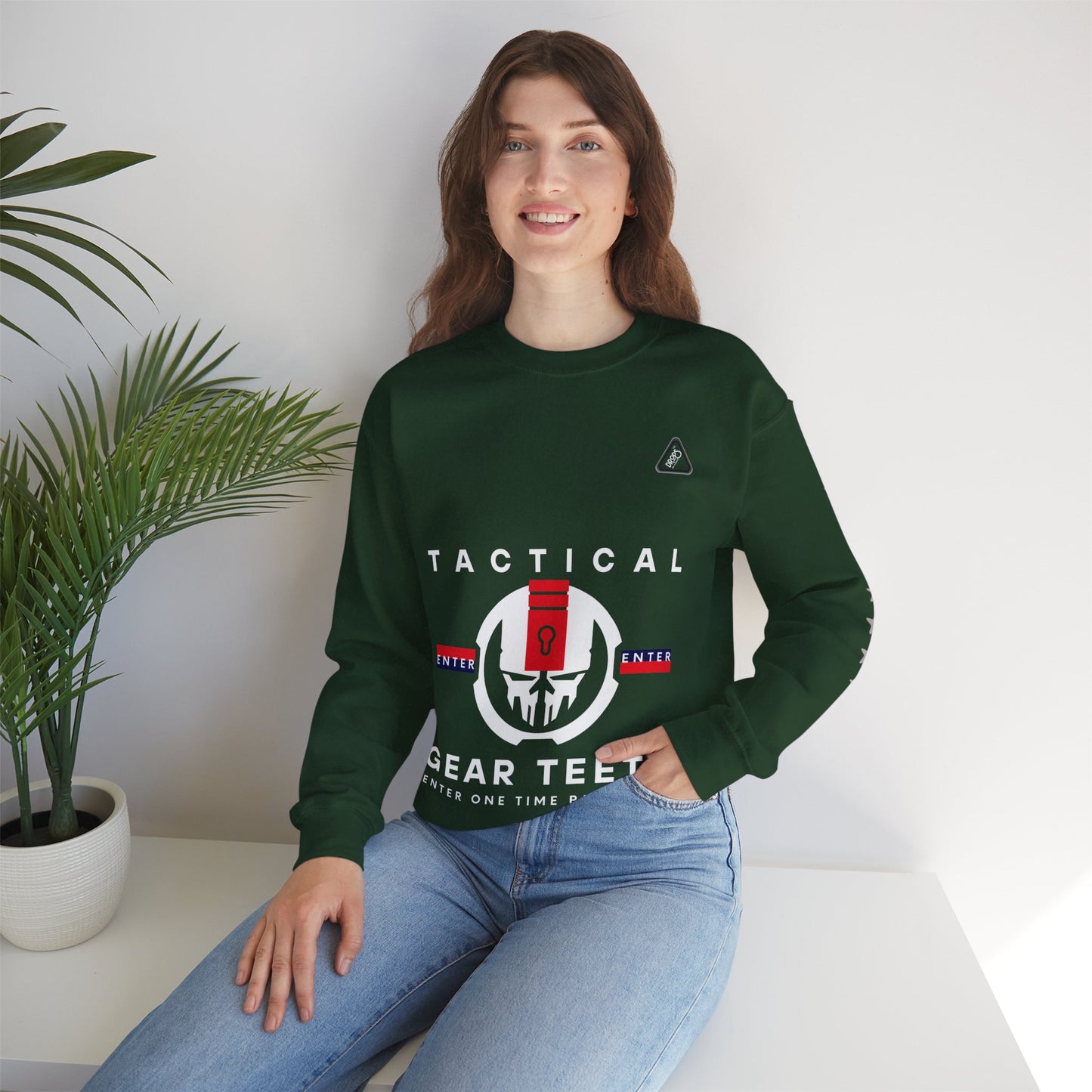 Unisex Heavy Blend™ Crewneck Sweatshirt_ N2 Series UHBCSS PT2WW005_ Limited Edition by WesternWaves: