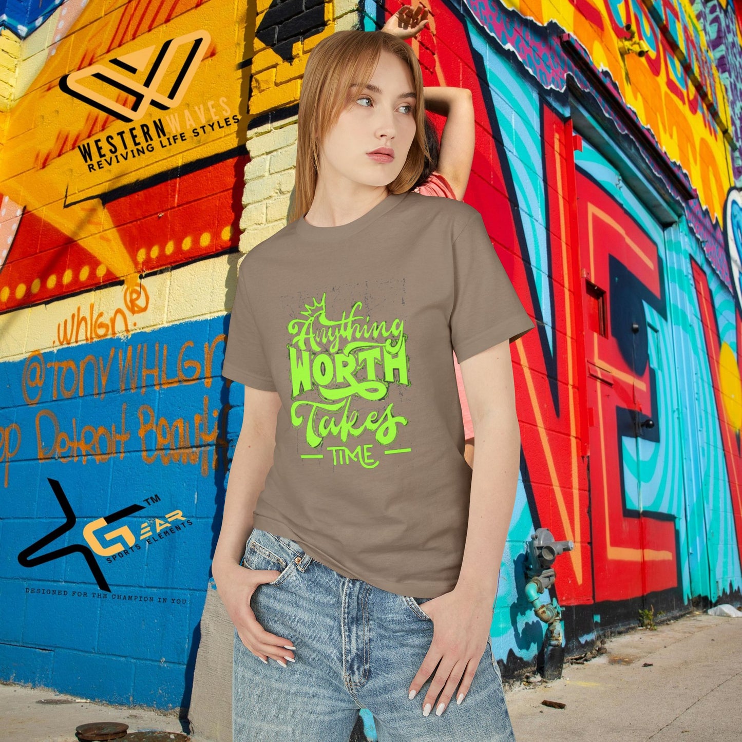 Unisex Garment-Dyed Heavyweight Cotton Tee_ N2+ Series USGDHWCTEE PT2WW007_ Limited Edition Statement of Style by WesternWaves: