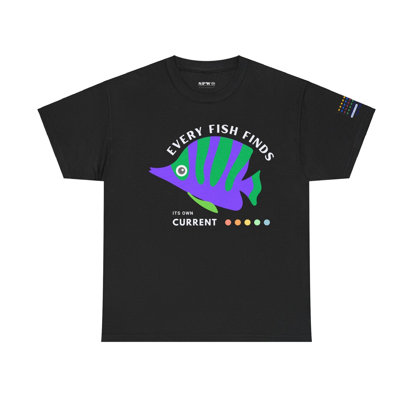 Unisex Heavy Cotton Tee_ Crafted from premium 100% cotton_ N+ Series UHCT PT2WV002_ Limited Edition by WesternWaves: