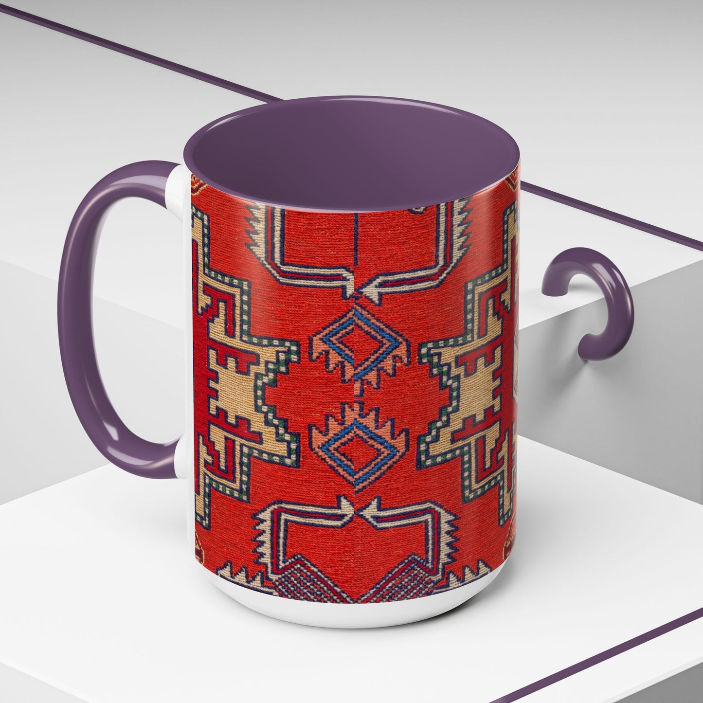 Accent Coffee Mug 11, 15oz_ N3+ Series ACM11OZ PT2WW019_ Limited Edition Perfect Blend of Style by WesternWaves:
