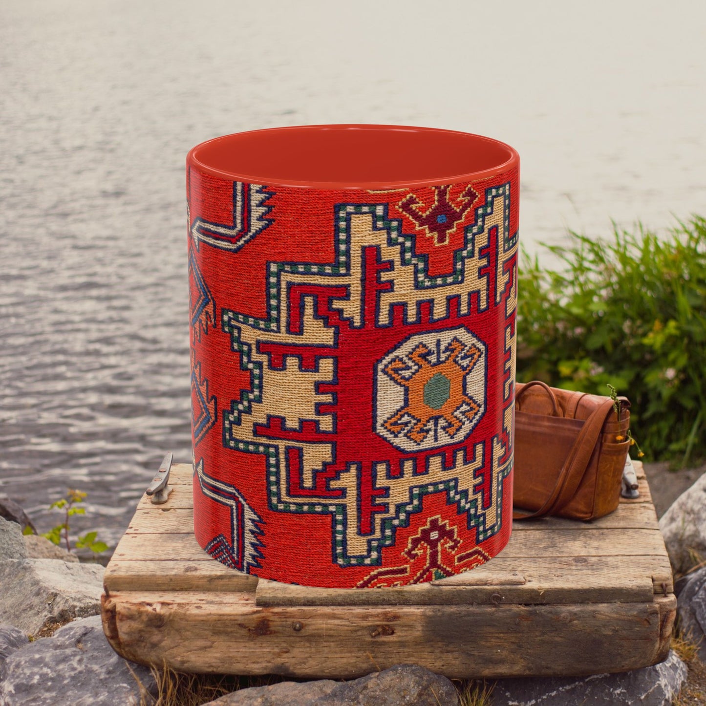 Accent Coffee Mug 11, 15oz_ N3+ Series ACM11OZ PT2WW019_ Limited Edition Perfect Blend of Style by WesternWaves: