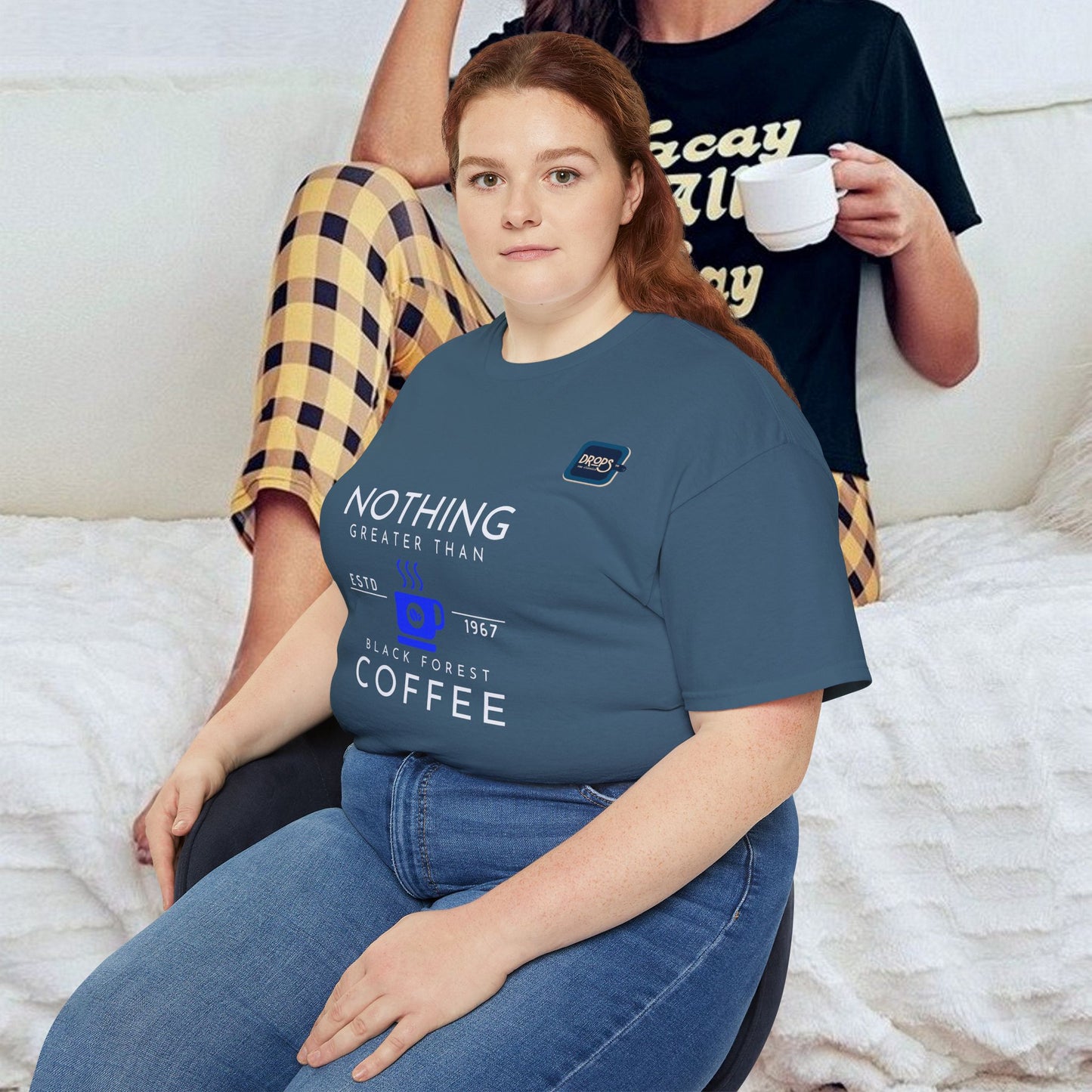 Unisex Ultra Cotton Tee_ Classic Comfort Unleashed_ N2+ Series USUCTEE PT2WW006_ Limited Edition Maximum Comfort & Style by WesternWaves: