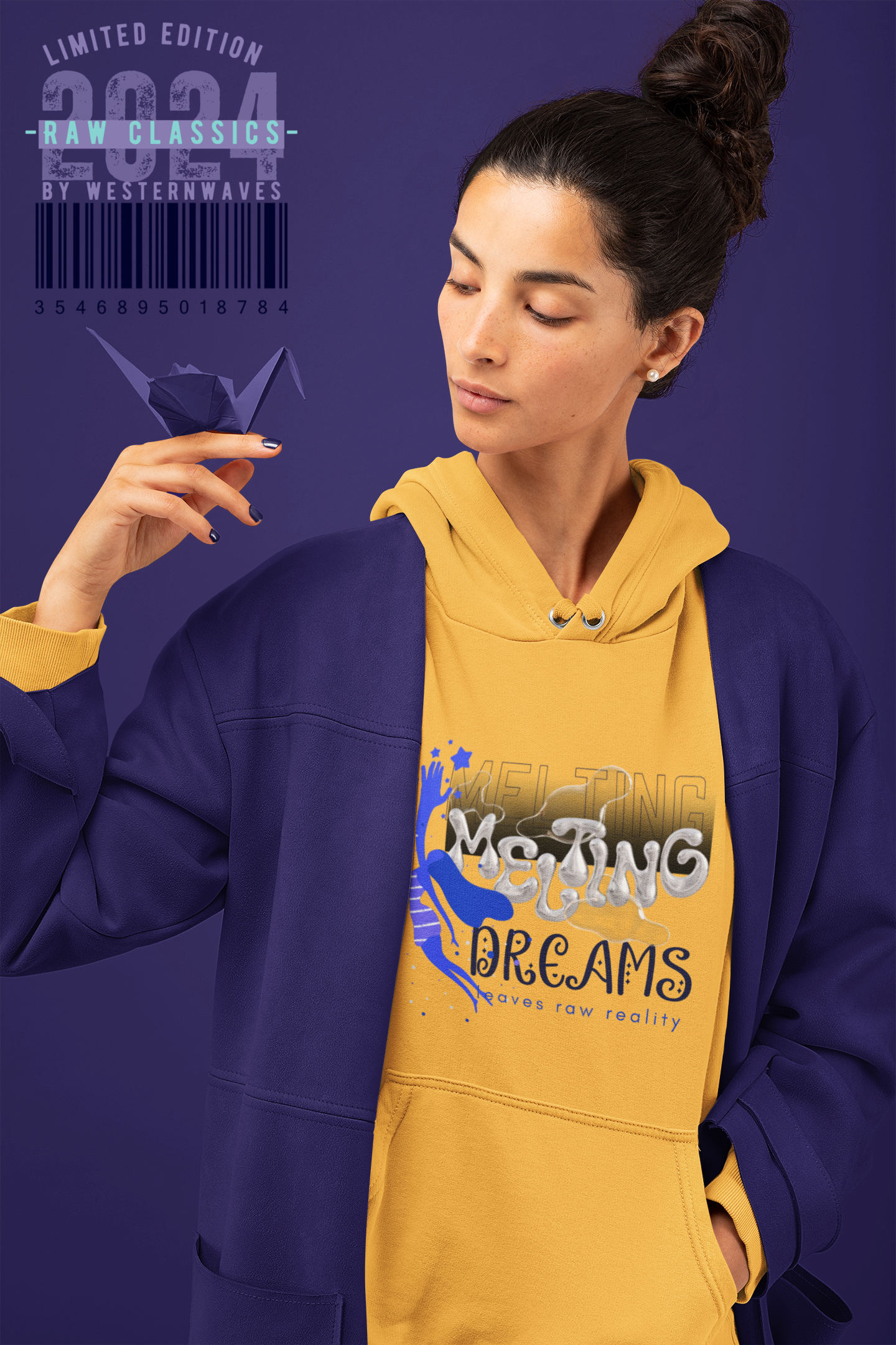 Unisex Heavy Blend™ Hooded Sweatshirt_ N3+ Series USHBHSS PT2WW006_ Limited Edition Pinnacle of Comfort & Style by WesternWaves: