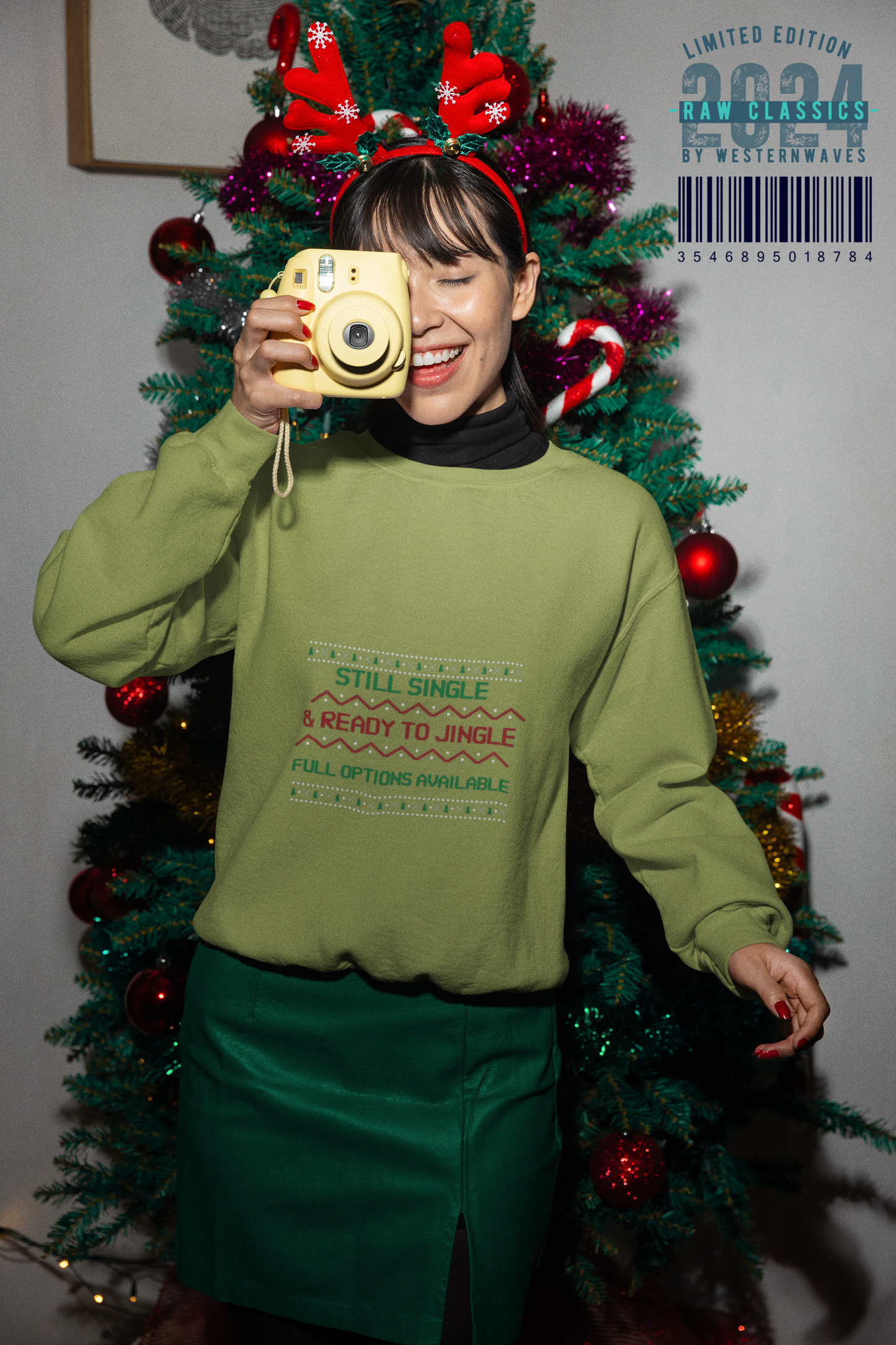 Softstyle Fleece Sweatshirt - N3+ Series SSFSS PT2WW001_ Limited Edition Cozy, Eco-Friendly, Unisex product by WesternWaves: