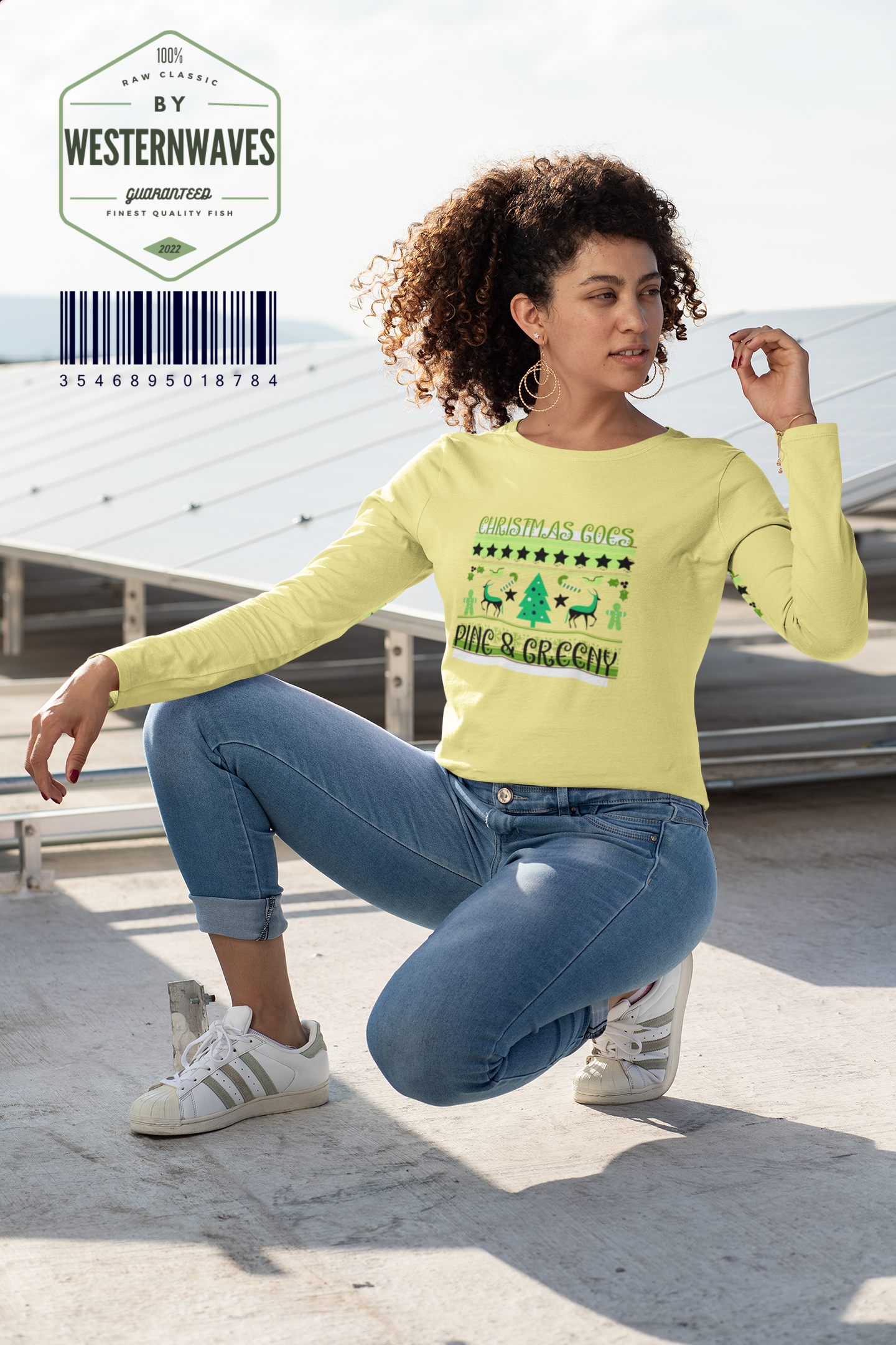 Unisex Lightweight Crewneck Sweatshirt_ N3+ Series ULWCSS PT2WW012_ Limited Edition Unparalleled Quality by WesternWaves: