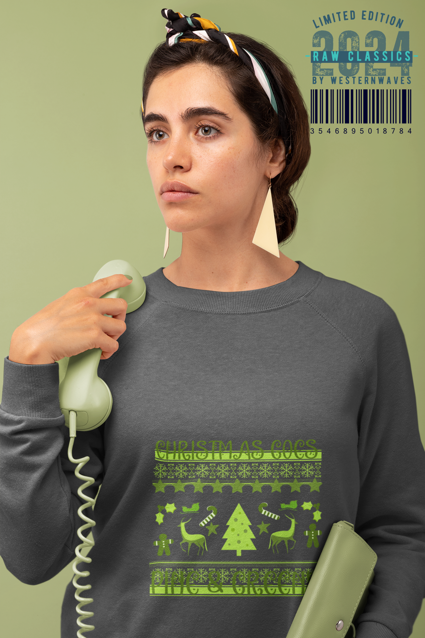 Unisex Lightweight Crewneck Sweatshirt_ N3+ Series ULWCSS PT2WW012_ Limited Edition Unparalleled Quality by WesternWaves: