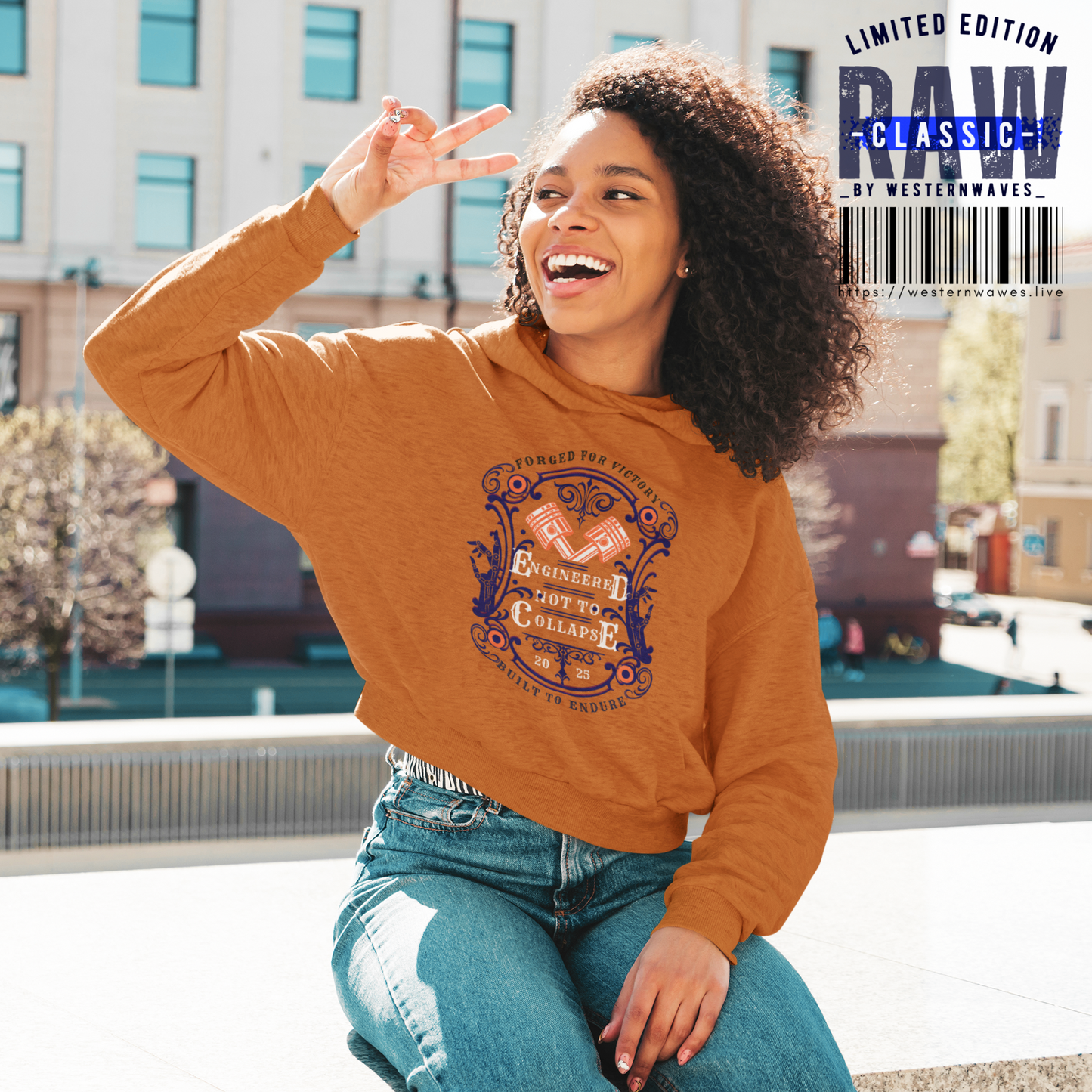 Unisex College Hoodie_ N3+ Series SCH PT2WW004_ Limited Edition Timeless Unisex Design by WesternWaves: