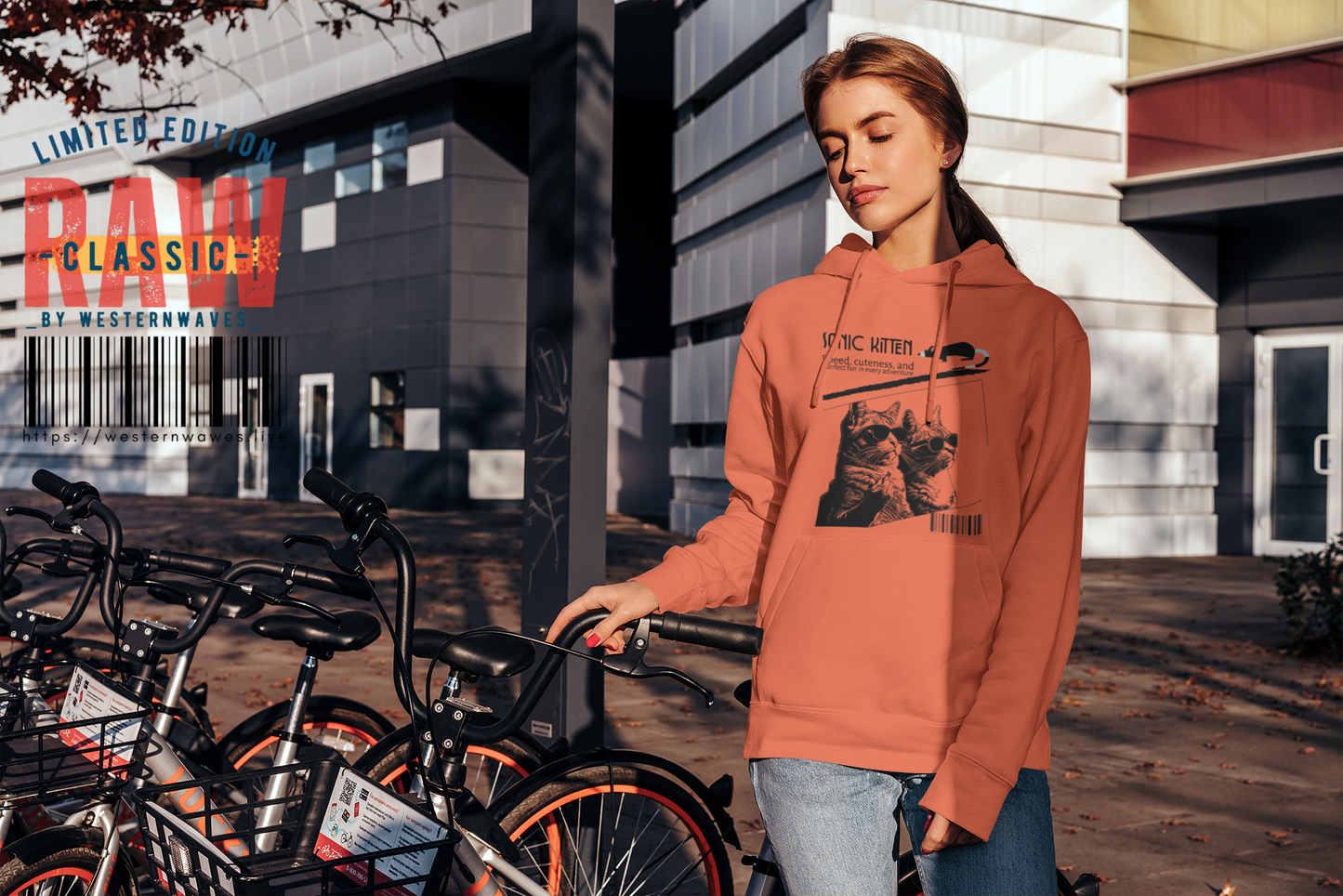 Unisex College Hoodie_ N3+ Series SCH PT2WW004_ Limited Edition Timeless Unisex Design by WesternWaves: