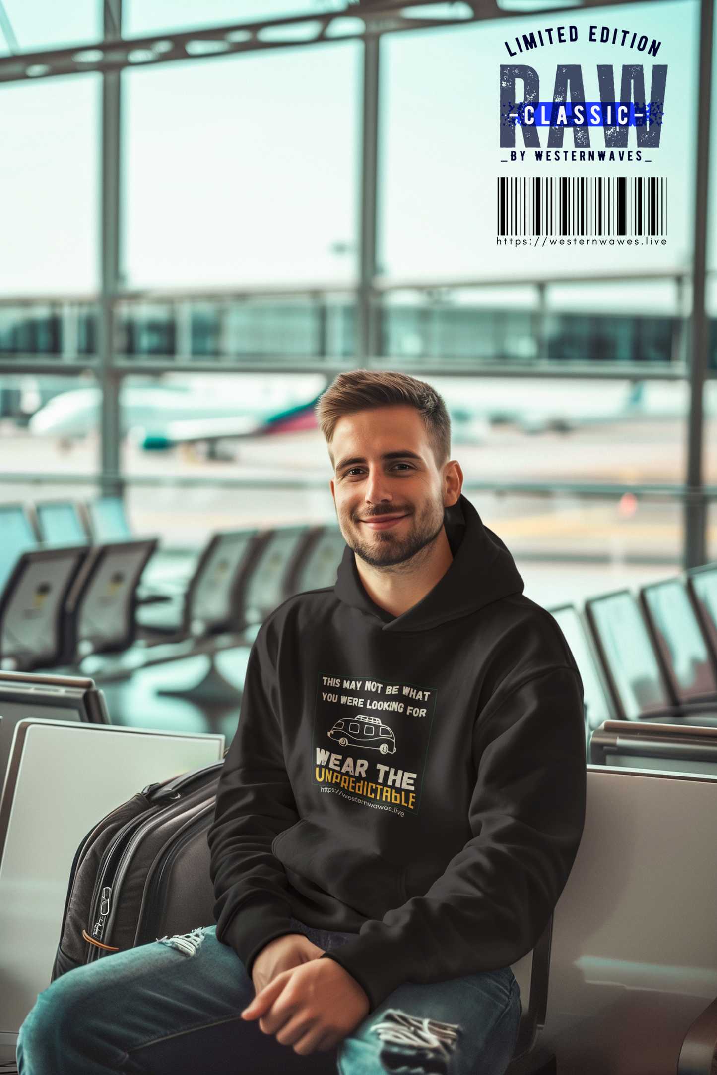 Unisex Cruiser 2.0 Hoodie – N3+ Series USC2.0H PT2WW001_ Limited Edition Eco-Friendly Comfort & Style by WesternWaves: