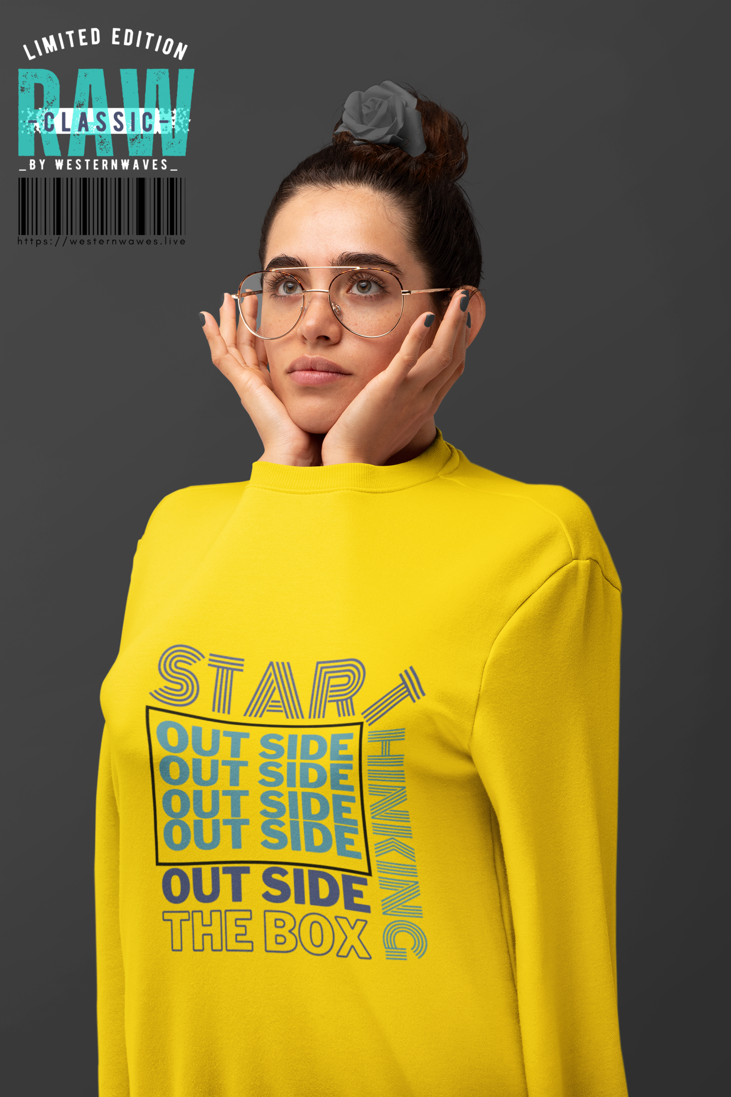 Seasonal Seller Sweatshirt: Unisex_ N3+ Series SSSS PT2WW002_ Limited Edition Seasonal Offer by WesternWaves: