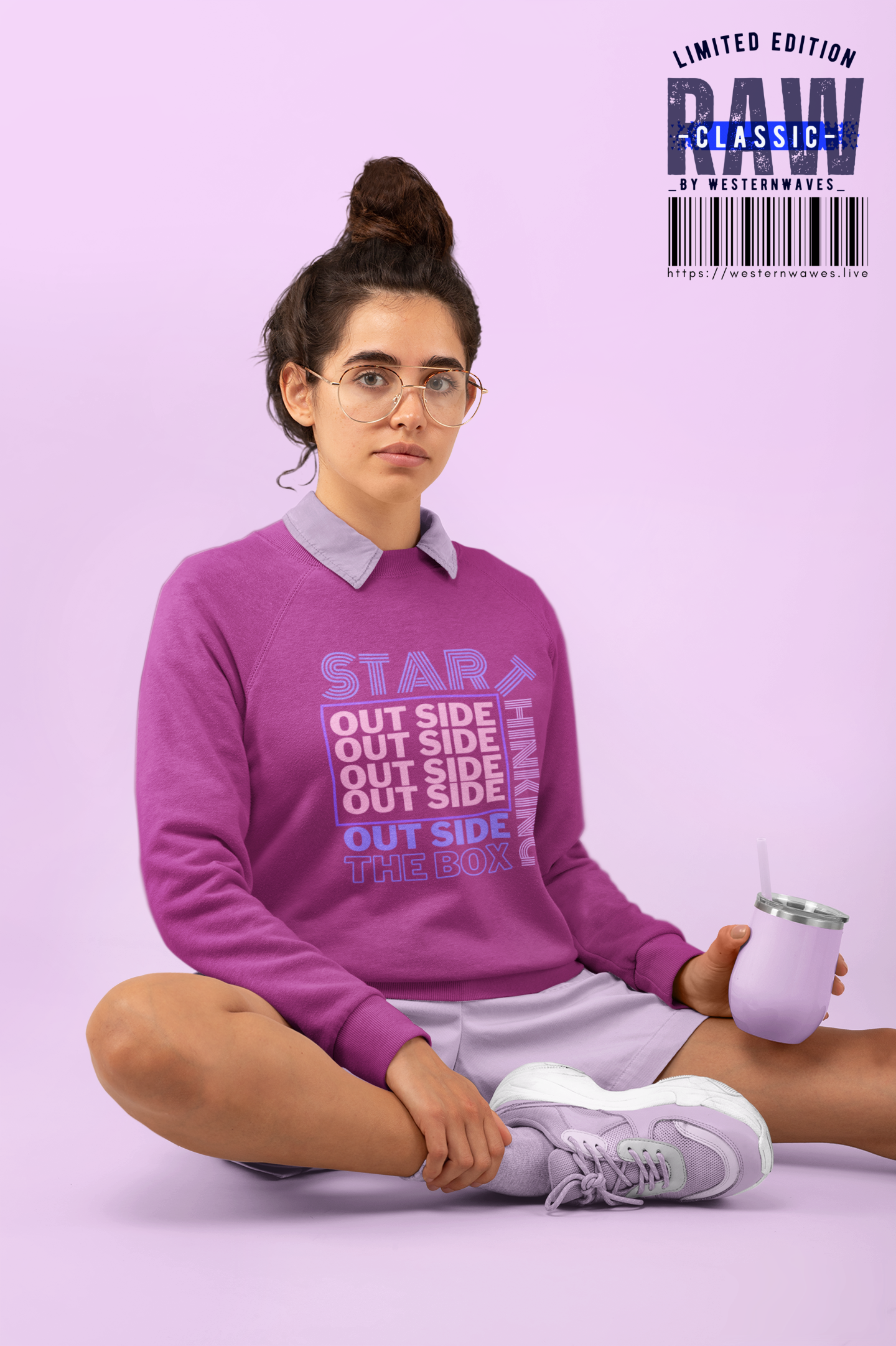 Seasonal Seller Sweatshirt: Unisex_ N3+ Series SSSS PT2WW002_ Limited Edition Seasonal Offer by WesternWaves: