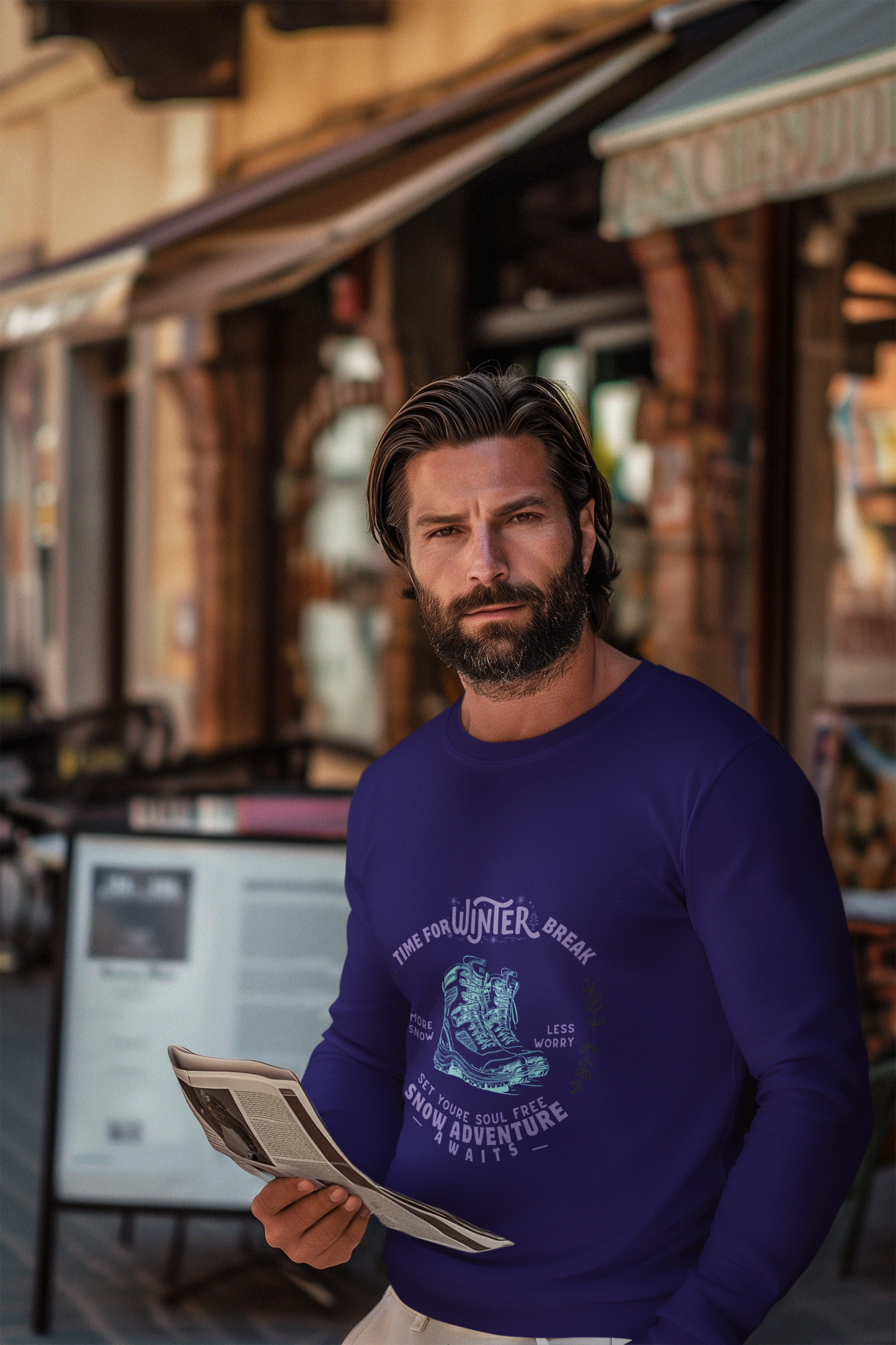 Unisex Midweight Softstyle Fleece Crewneck Sweatshirt_ N3+ Series USMWSSFCNSS PT2WW002_ Limited Edition Stylish Eco-conscious Raw Classic by WesternWaves: