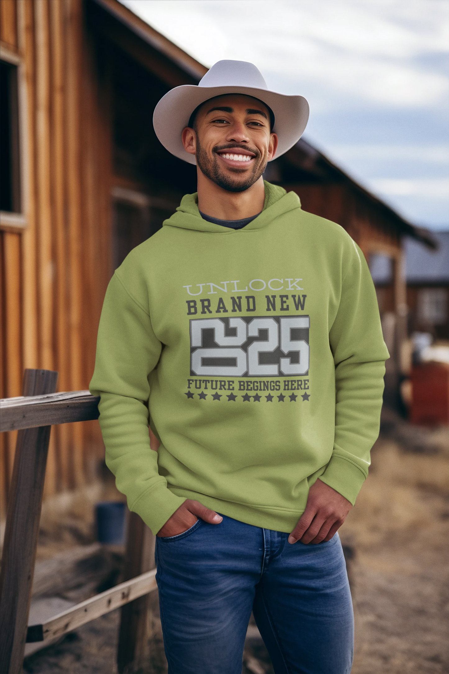 Unisex Midweight Softstyle Fleece Hoodie_ N3+ Series USMWSSFH PT2WW009_ Limited Edition Luxuriously Soft 100% Cotton Face by WesternWaves:
