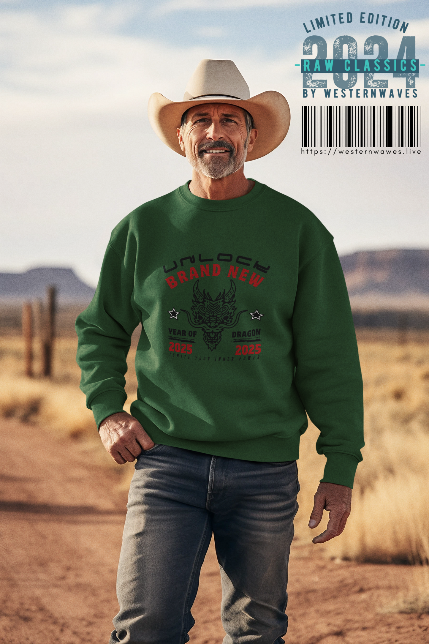 Seasonal Seller Unisex Sweatshirt_ N3+ Series SSSSPT2WW003_ Limited Edition Seasonal Offer by WesternWaves: