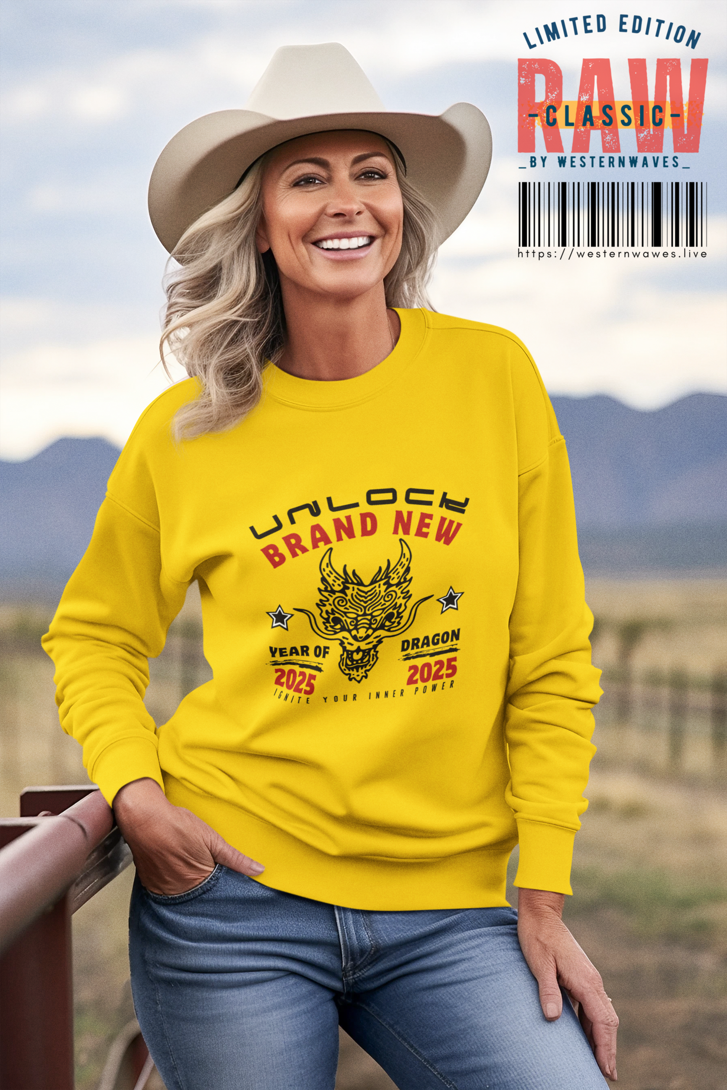Seasonal Seller Unisex Sweatshirt_ N3+ Series SSSSPT2WW003_ Limited Edition Seasonal Offer by WesternWaves: