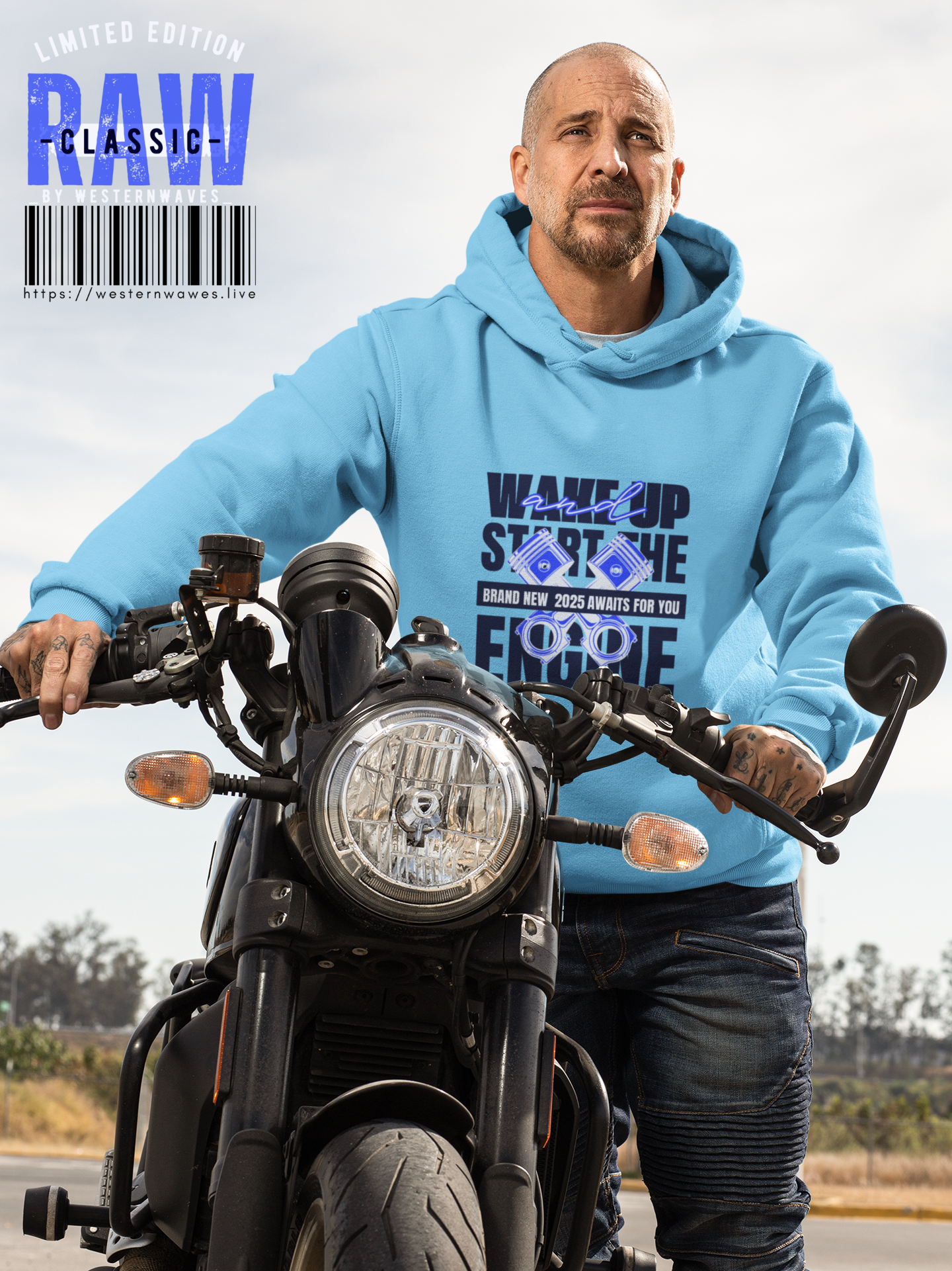 Unisex Midweight Softstyle Fleece Hoodie_ N3+ Series USMWSSFH PT2WW010_ Limited Edition Luxuriously Soft 100% Cotton Face by WesternWaves: