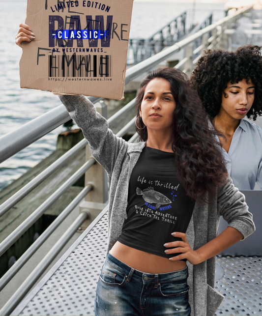 Women's Cropped Sweatshirt_ N3+ Series WCSS PT2WW003_ Limited Edition Utmost Comfort by WesternWaves: