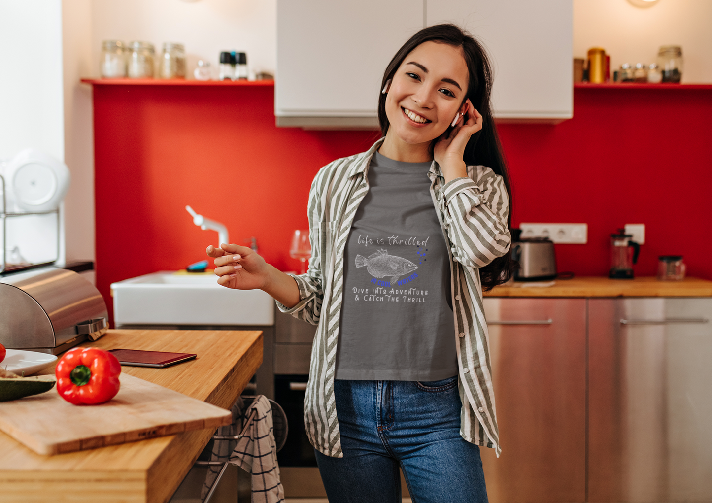 Women's Cropped Sweatshirt_ N3+ Series WCSS PT2WW003_ Limited Edition Utmost Comfort by WesternWaves: