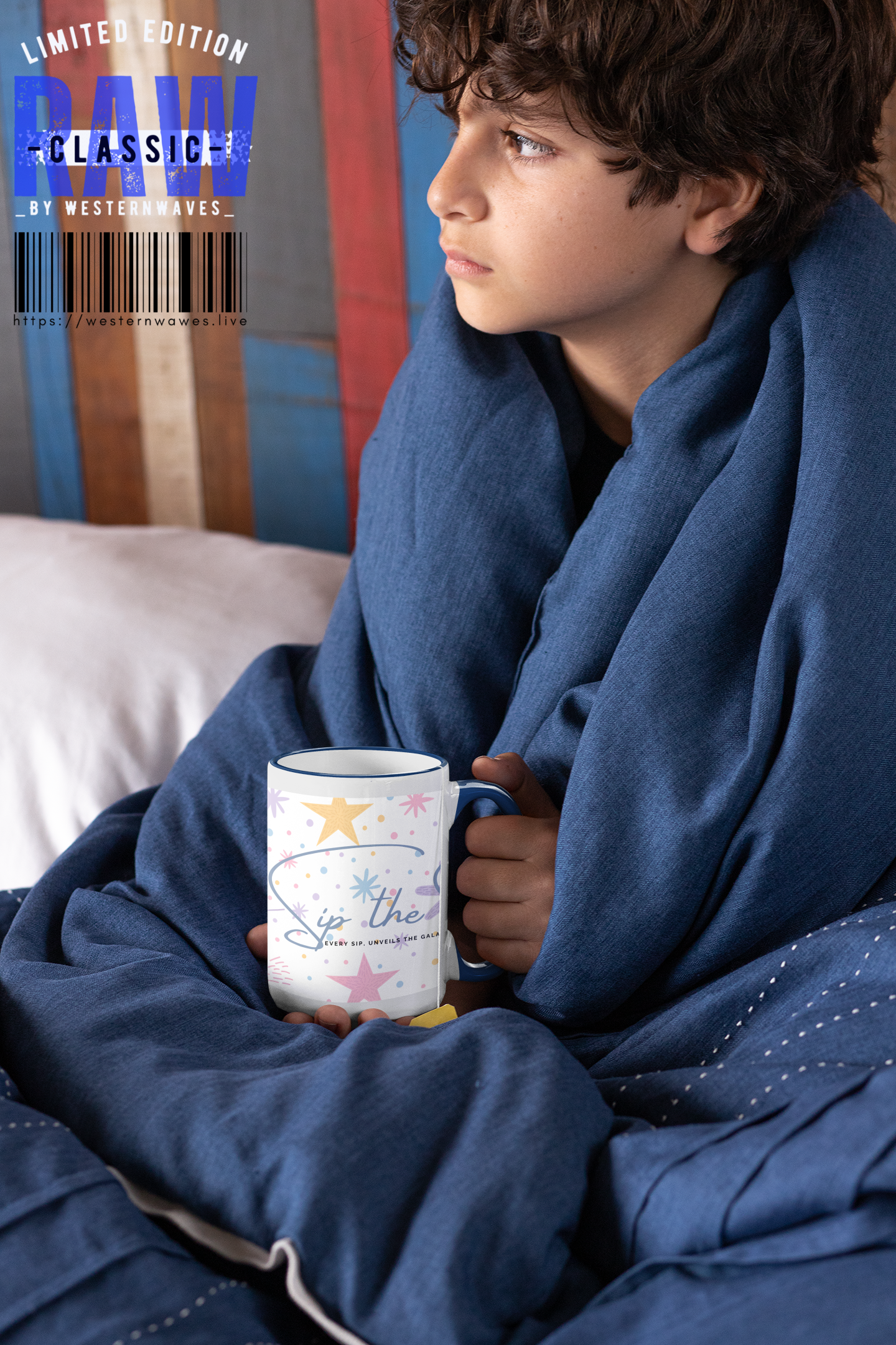 Accent Coffee Mug (11, 15oz) _ N3+ Series ACMUG PT2WW007_ Limited Edition Blend Style & Functionality by WesternWaves: