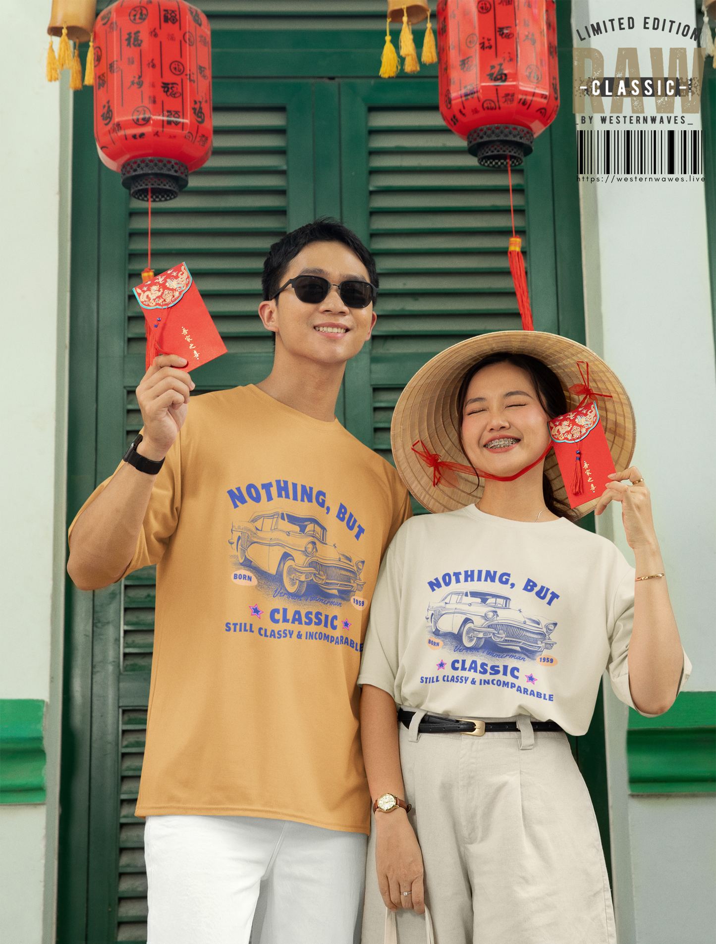 Unisex Ultra Heavy Cotton Box Tee_ N3+ Series USUHCBTEE PT2WW001_ Limited Edition Soft & Durable Feel by WesternWaves: