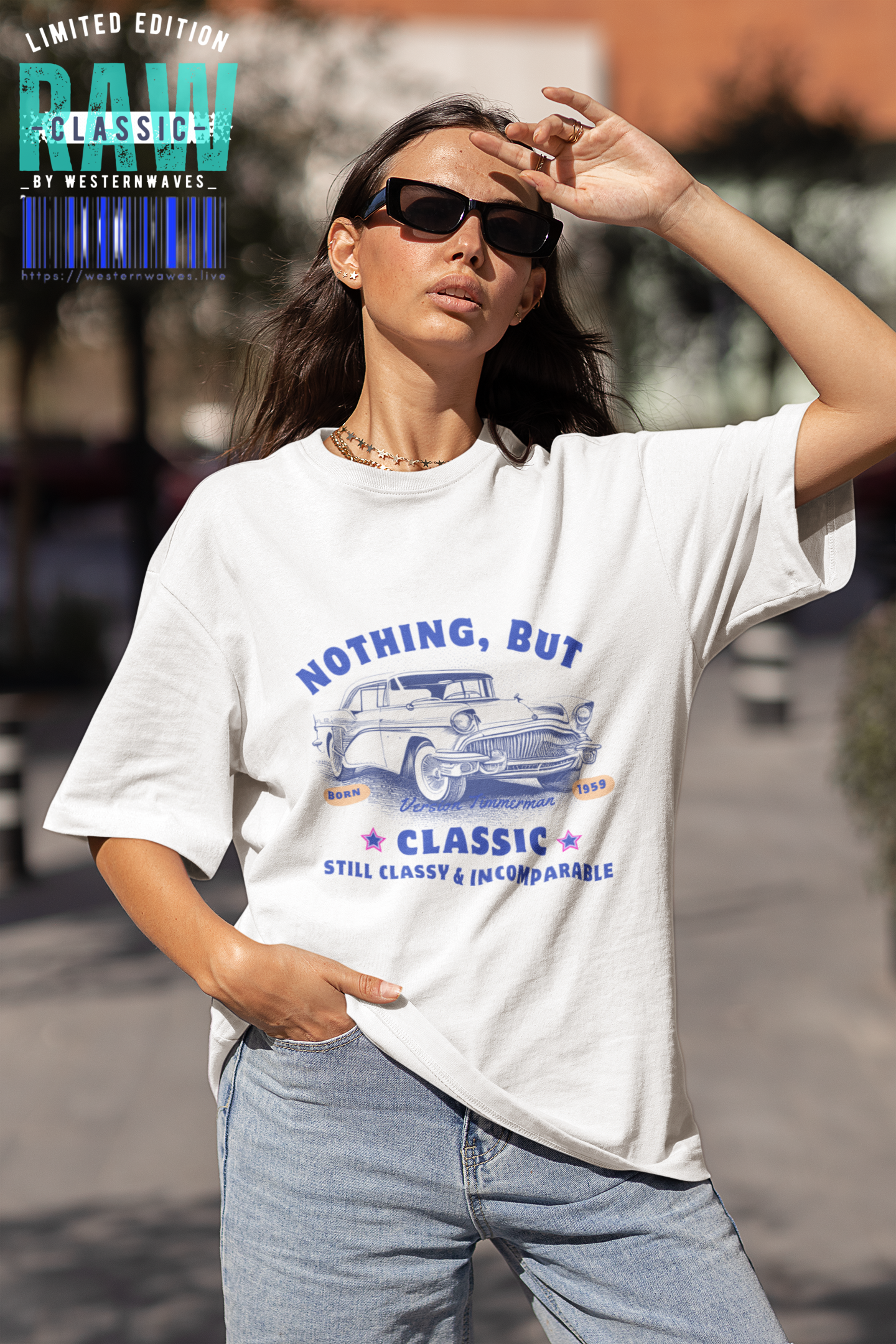 Unisex Ultra Heavy Cotton Box Tee_ N3+ Series USUHCBTEE PT2WW001_ Limited Edition Soft & Durable Feel by WesternWaves: