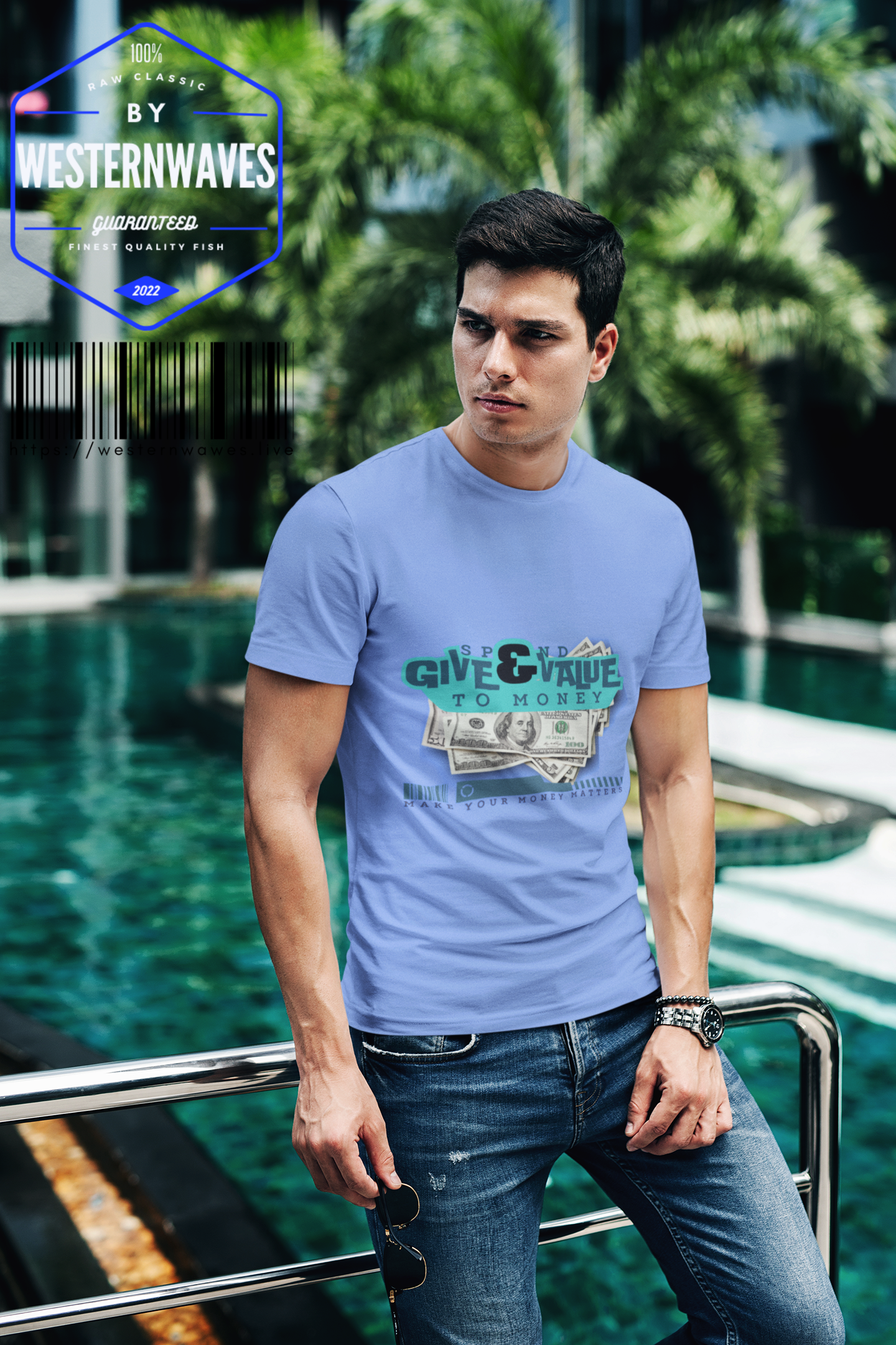 Unisex Heavy Cotton Tee_ Crafted from premium 100% cotton_ N3+ Series UHCT PT2WW012_ Limited Edition Maximum Comfort by WesternWaves:
