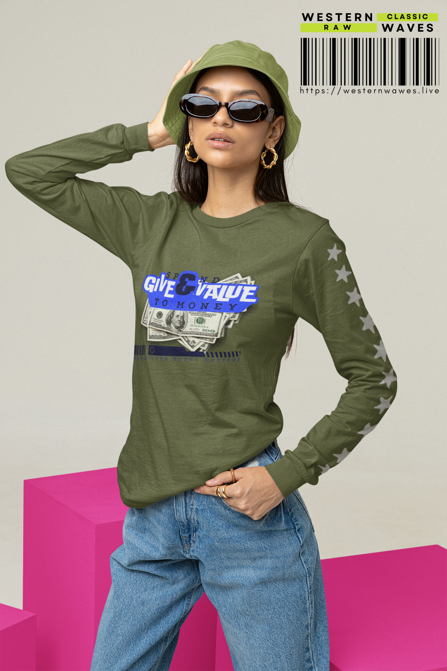 Unisex Heavy Blend™ Crewneck Sweatshirt_ N3+ Series UHBCSS PT2WW036_ Limited Edition Pure Luxury By WesternWaves:
