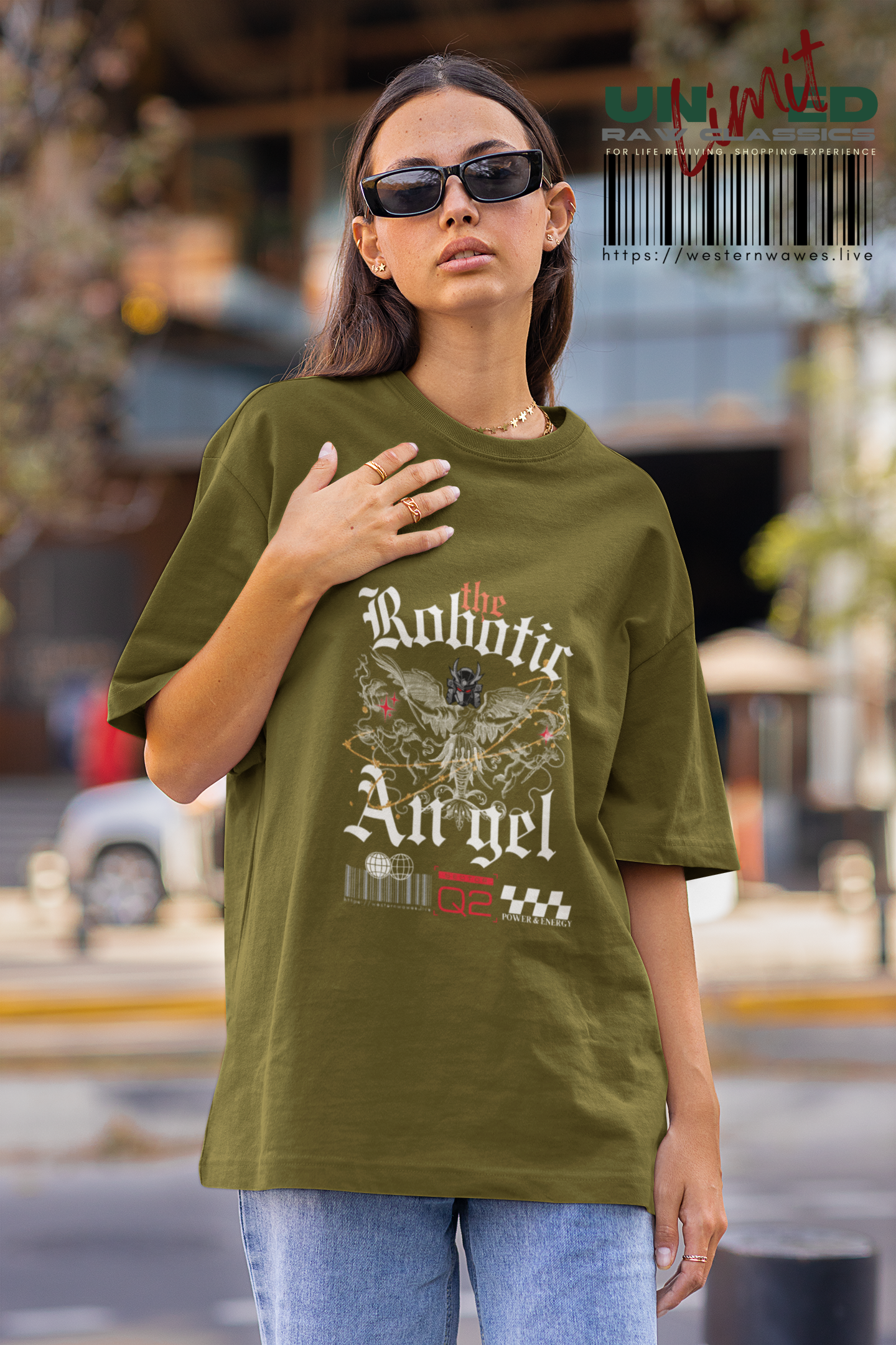 Unisex Ultra Heavy Cotton Box Tee_ N3+ Series USUHCBTEE PT2WW005_ Limited Edition Soft & Durable Feel by WesternWaves: