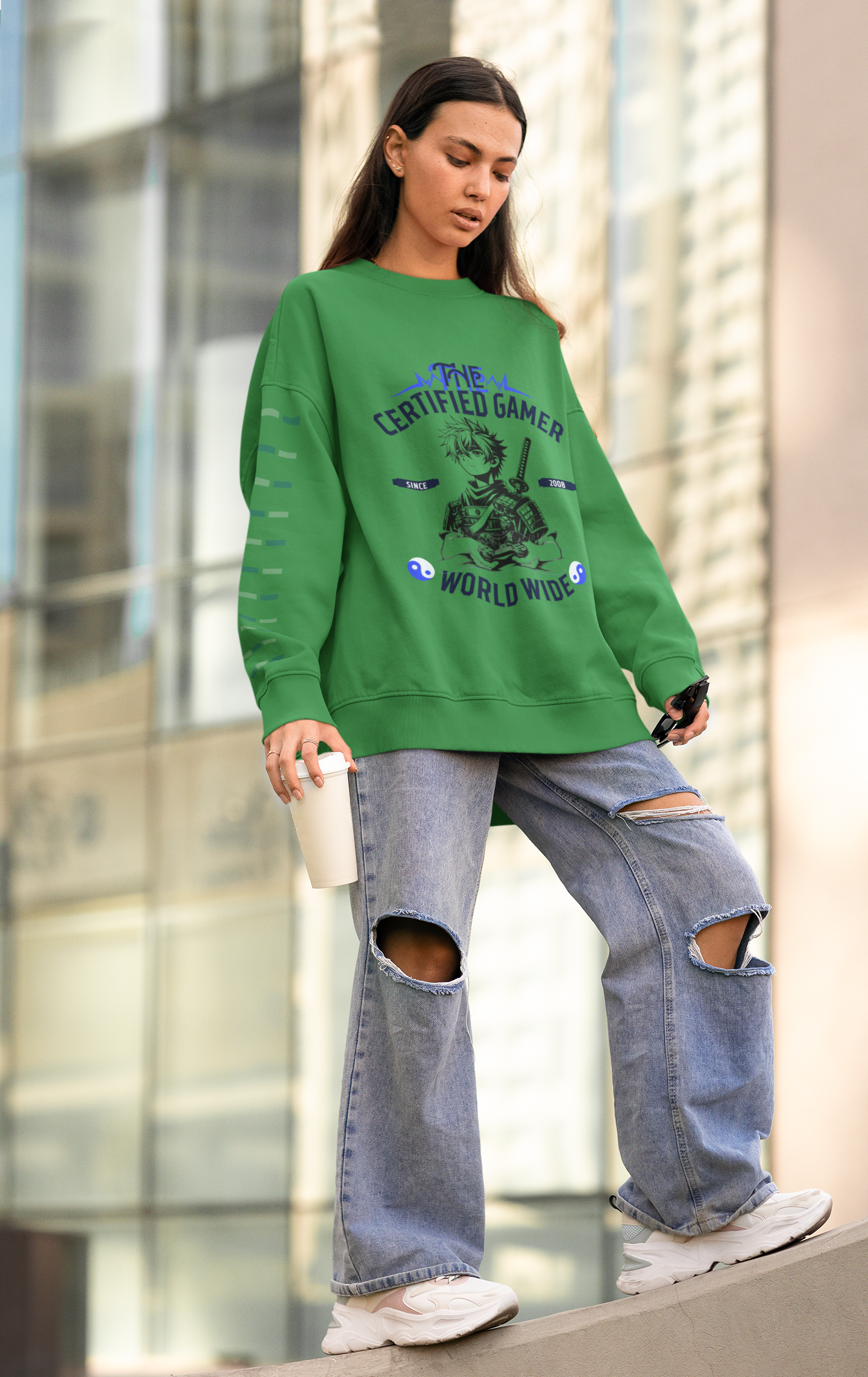 Youth Crewneck Sweatshirt_ N2+ Series YCNSS PT2WW004_ Limited Edition Perfect Companion for the School, Sports & Casual hangouts by WesternWaves: