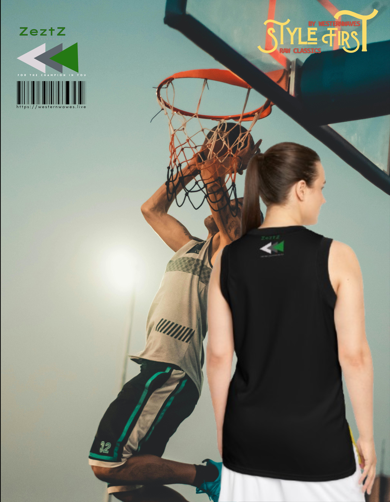 Unisex Basketball Jersey (AOP)_ N3+ Series USBBJ PT2WW005_ Limited Edition Urban Swish Basketball Jersey, Under ‘Zeztz’ Brand Sports Elementz by WesternWaves: