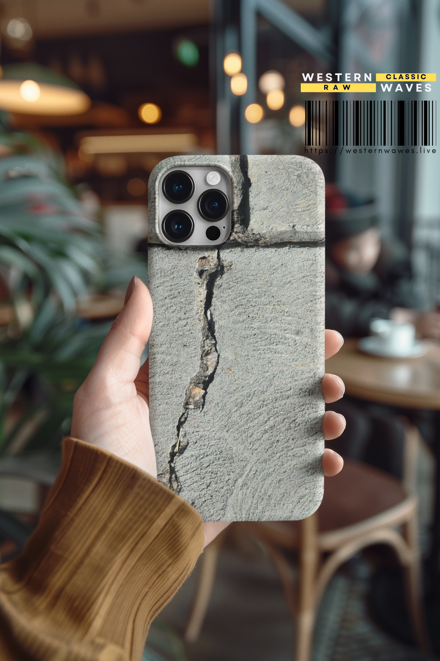 Tough Phone Cases_ N3+ Series TCCASES PT2WW001_ LImited Edition Tough Raw Classic by WesternWaves: