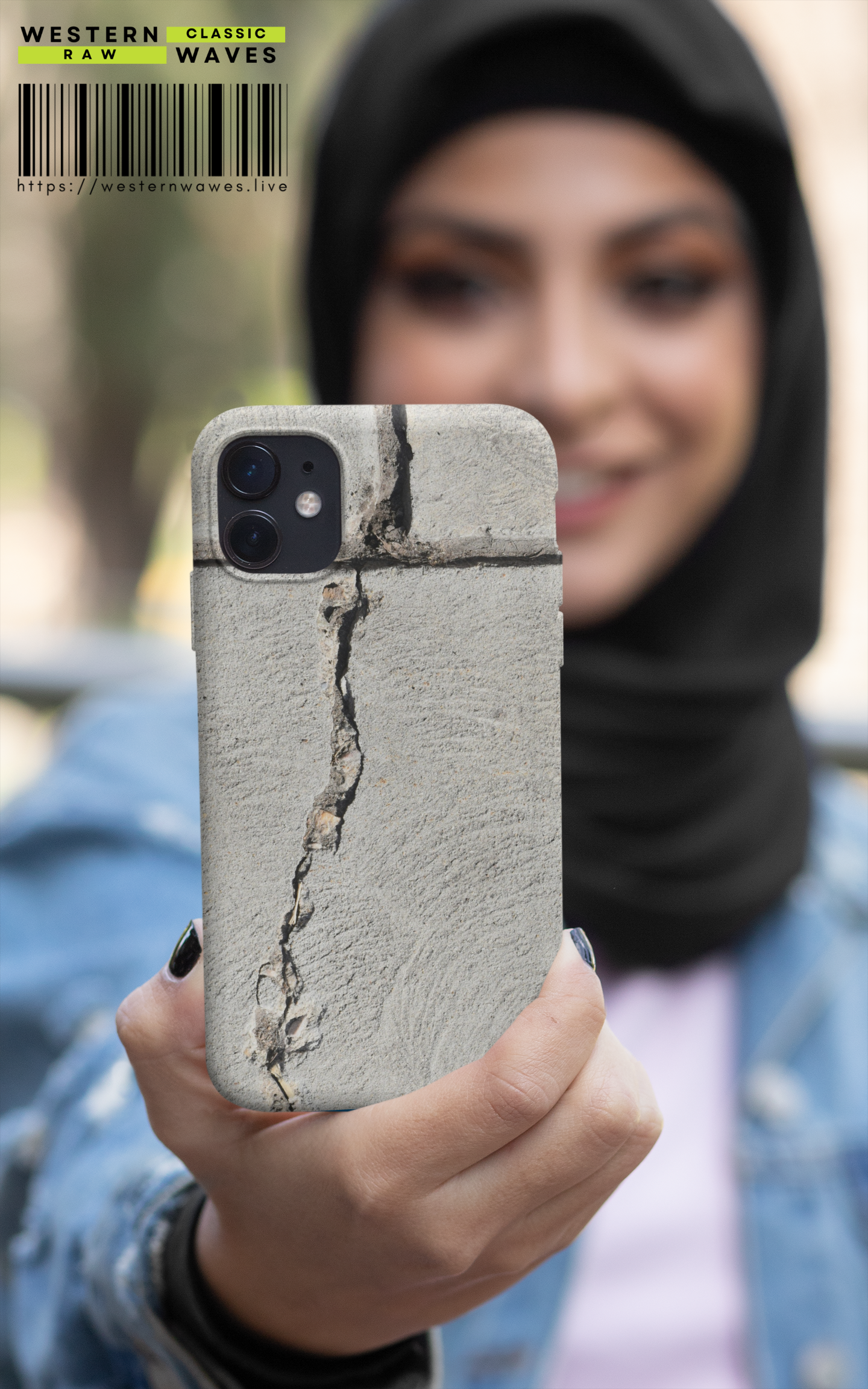 Tough Phone Cases_ N3+ Series TCCASES PT2WW001_ LImited Edition Tough Raw Classic by WesternWaves: