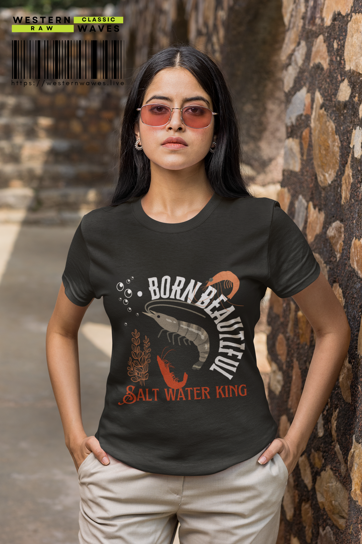 Unisex Classic Tee_ N2+ Series USCT PT2WW004_ Limited Edition Timeless Comfort & Effortless Style by WesternWaves: