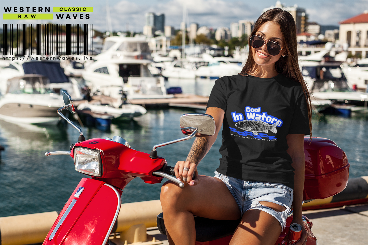 Unisex Classic Tee_ N2+ Series USCT PT2WW005_ Limited Edition Timeless Comfort & Effortless Style by WesternWaves: