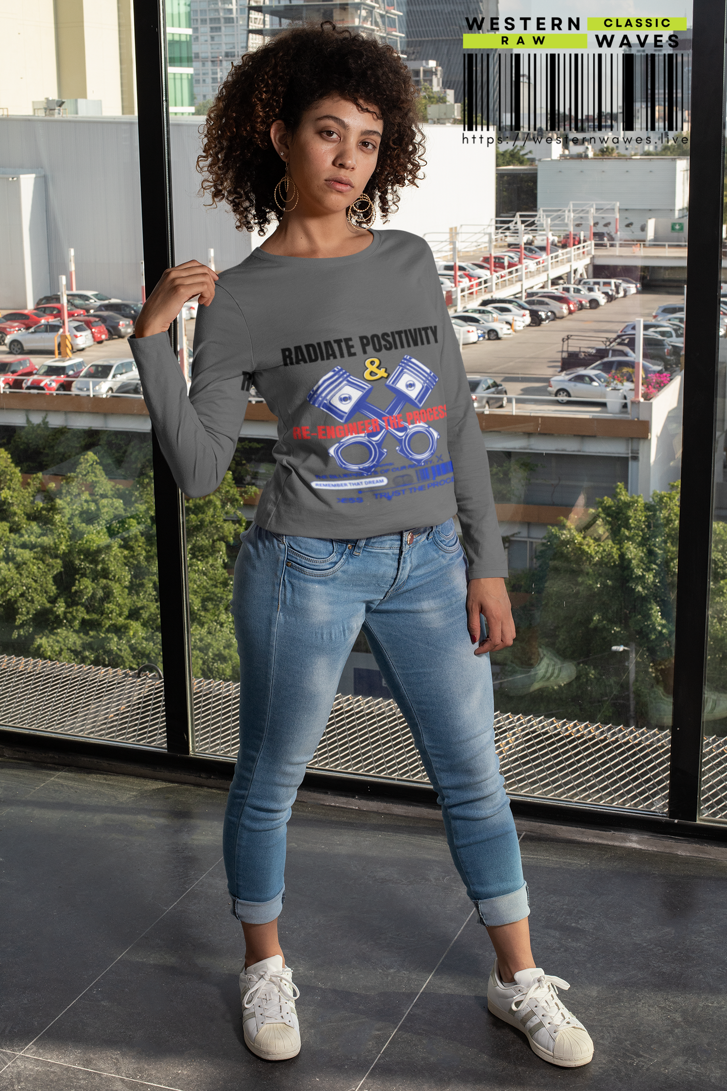 Unisex Heavy Blend™ Crewneck Sweatshirt_ N2+ Series UHBCSS PT2WW003_ Limited Edition Pure Luxury by WesternWaves: