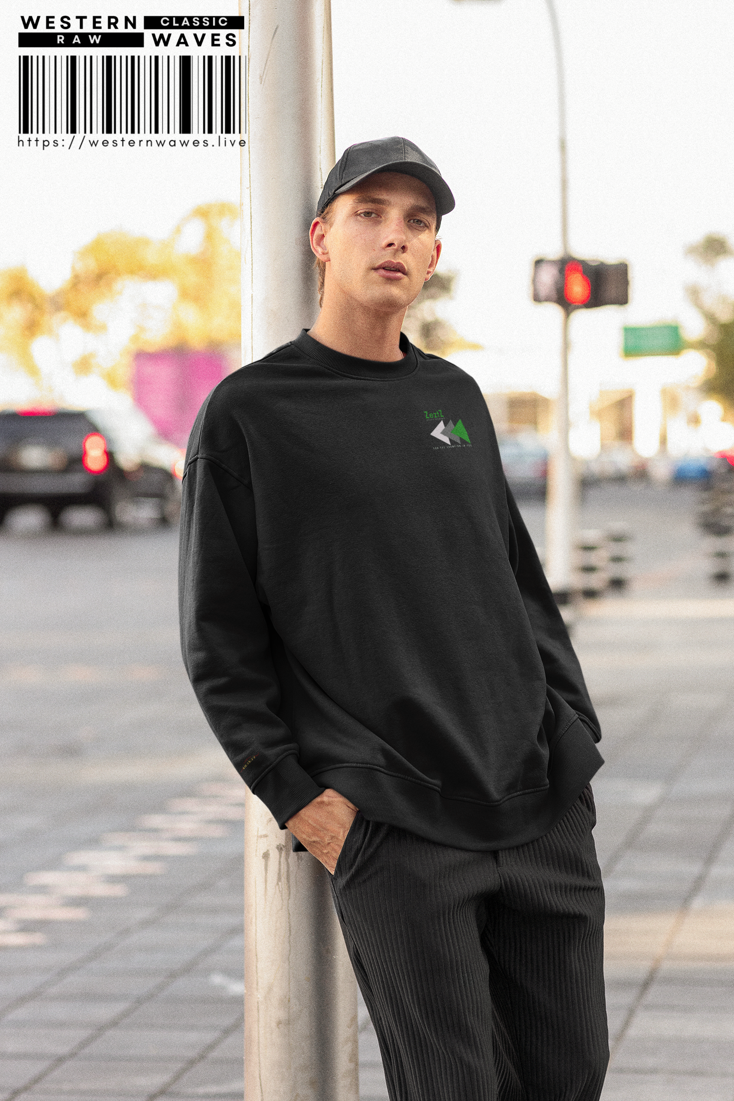 Men's Champion Crewneck Sweatshirt_ N5+ Series MCCNSS PT2WW001_ Limited Edition ZeztZ Brand Sports Element by WesternWaves: