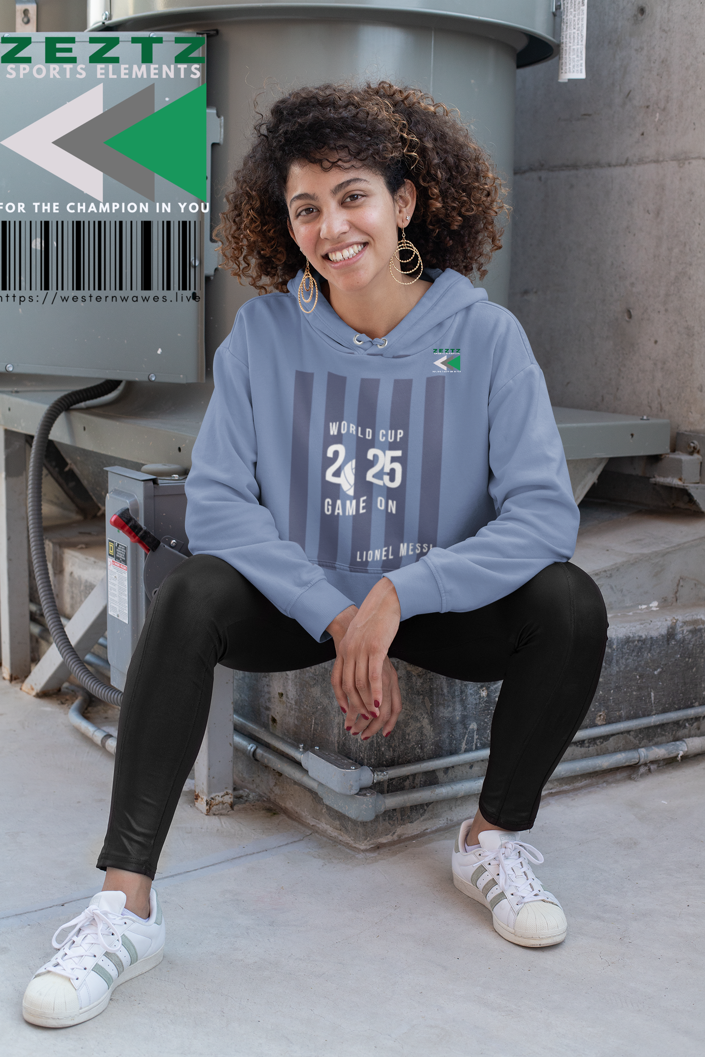 Unisex Hooded Sweatshirt_ Series N7+ USHSS PT2WW001_ Limited Edition by WesternWaves: