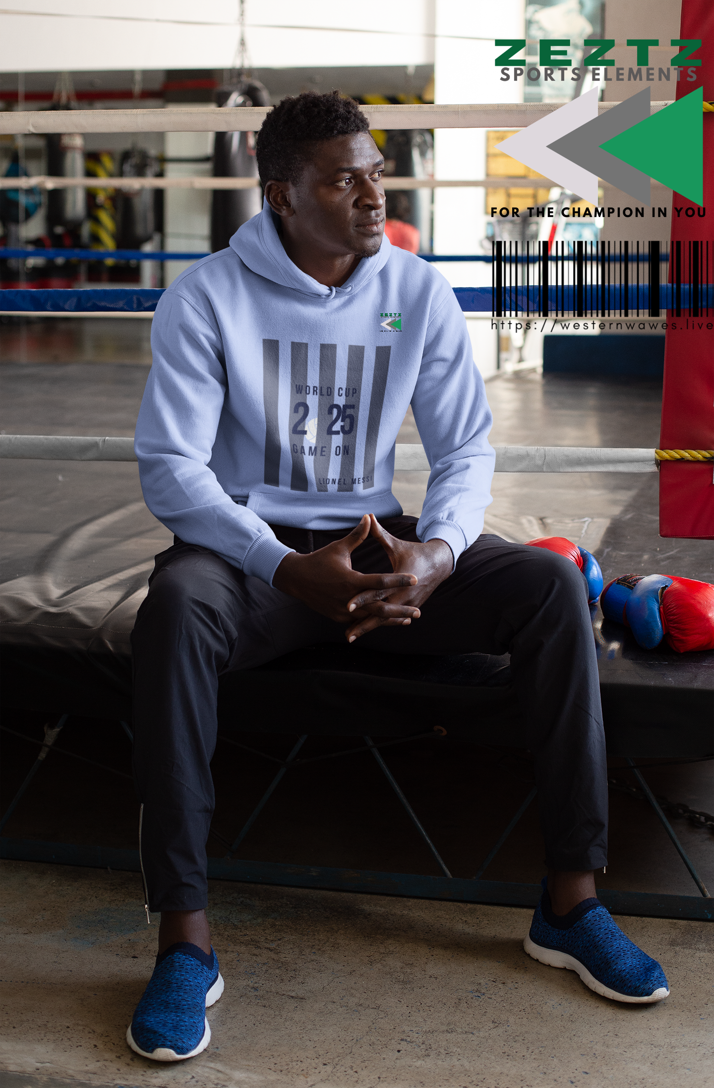 Unisex Hooded Sweatshirt_ Series N7+ USHSS PT2WW001_ Limited Edition by WesternWaves: