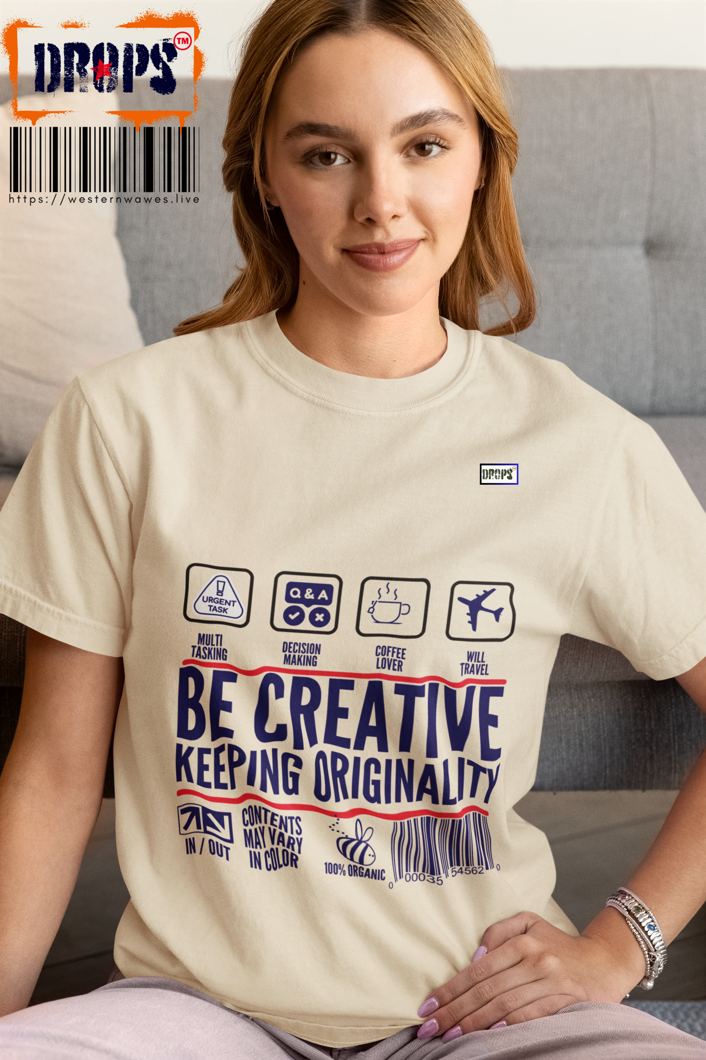 Unisex Softstyle T-Shirt_ N2+ Series USSTS FT2WW007_ Redefine Relaxation Limited Edition by WesternWaves: